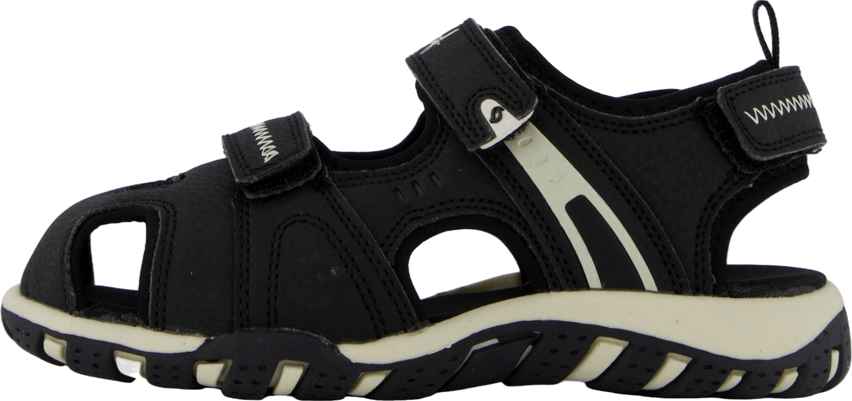 Runn Black, Unisex, Kengät, Sandaalit ja Tohvelit, sandaalit, Musta, EU 23