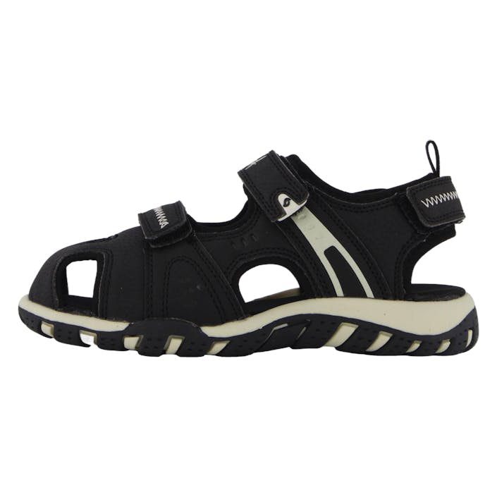 Runn Black, Unisex, Kengät, Sandaalit ja Tohvelit, sandaalit, Musta, EU 23