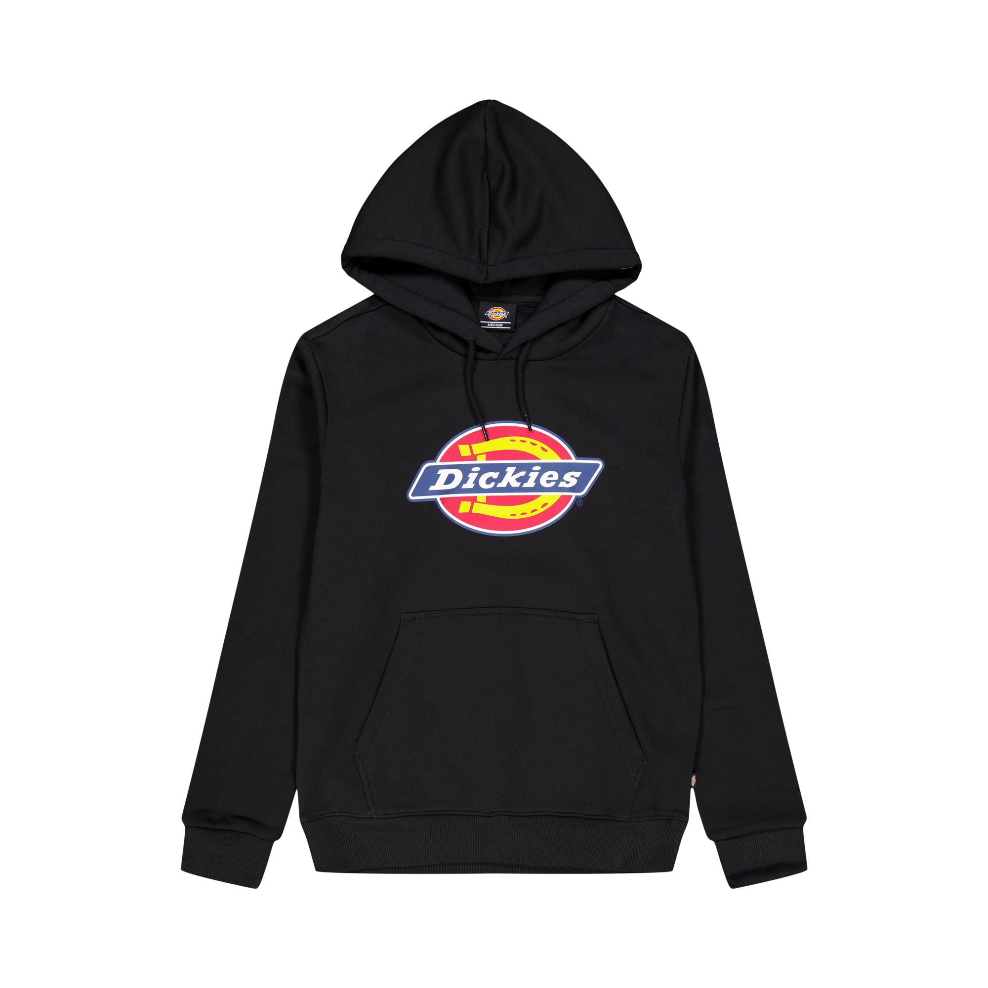 Dickies Icon Logo Hoodie, Male, Apparels, hoodies and sweatshirts, Black, XL