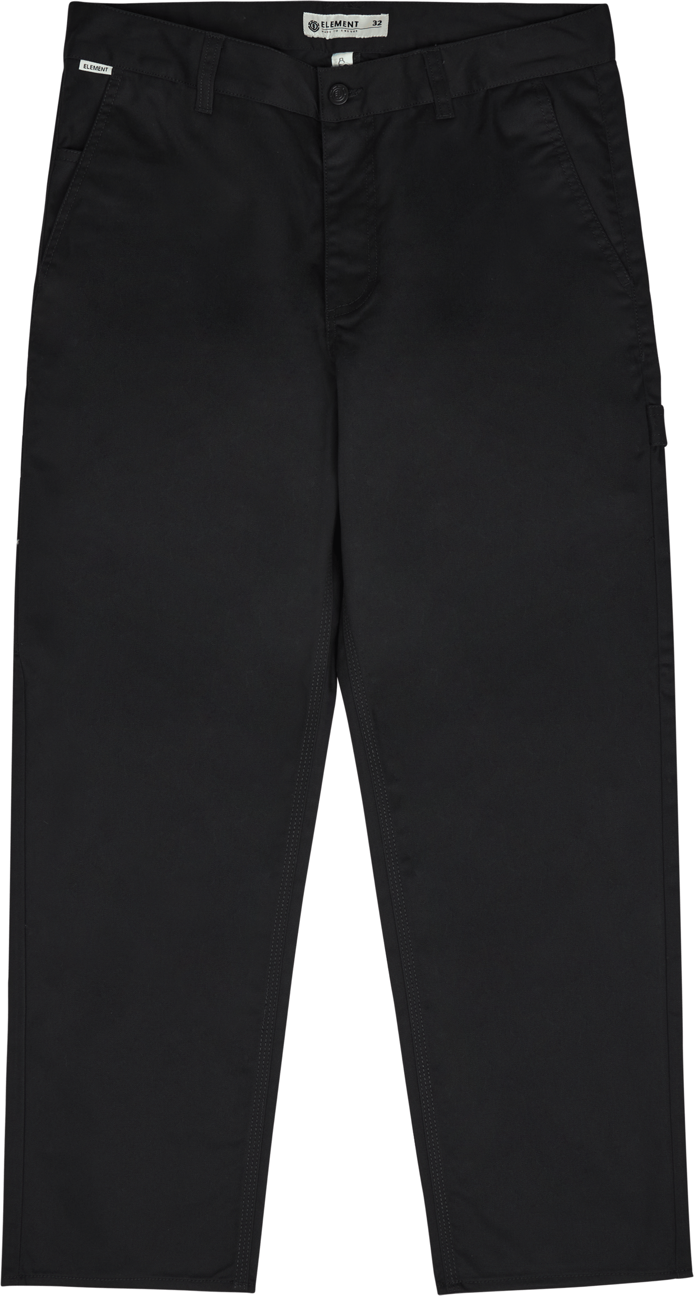 Highwater Work Pant Flint Black