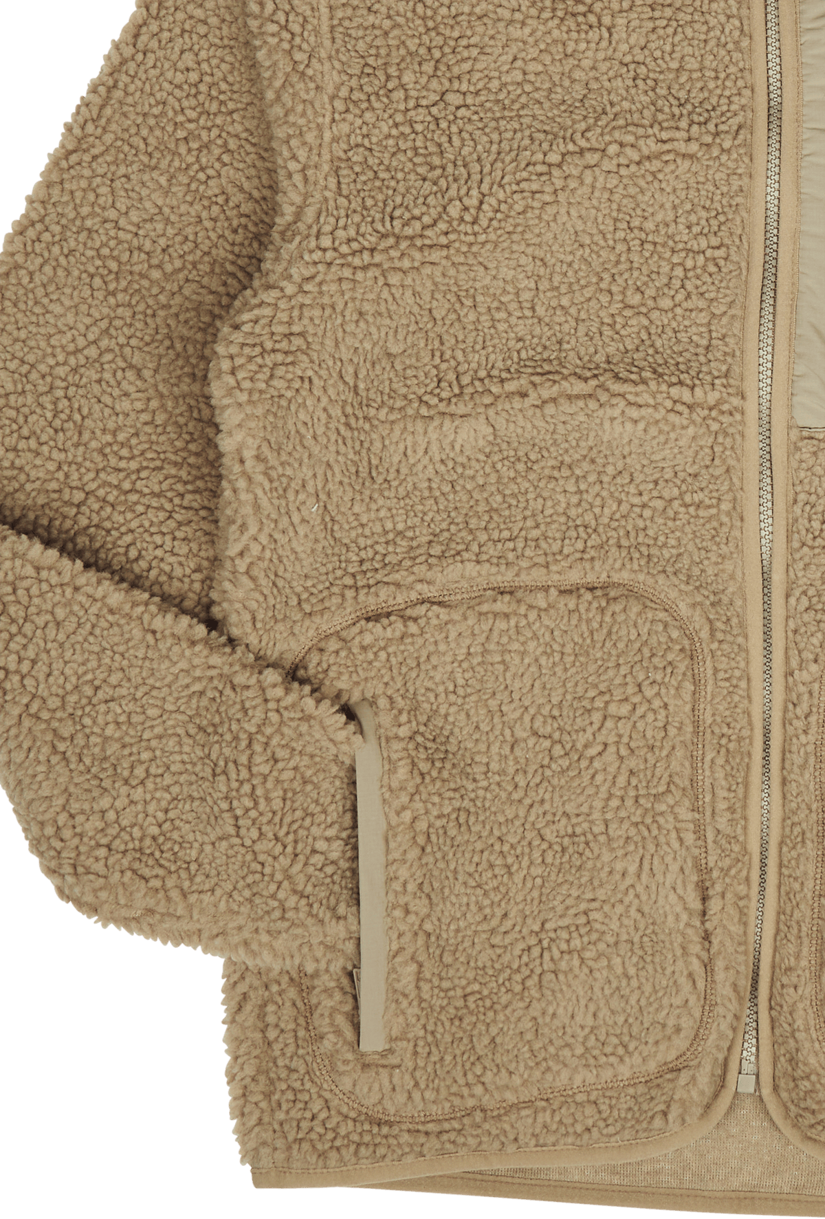 Contrast Pile Jacket Beige - Bild 4