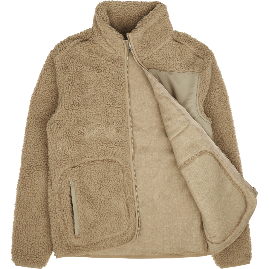 Contrast Pile Jacket Beige - Bild 5
