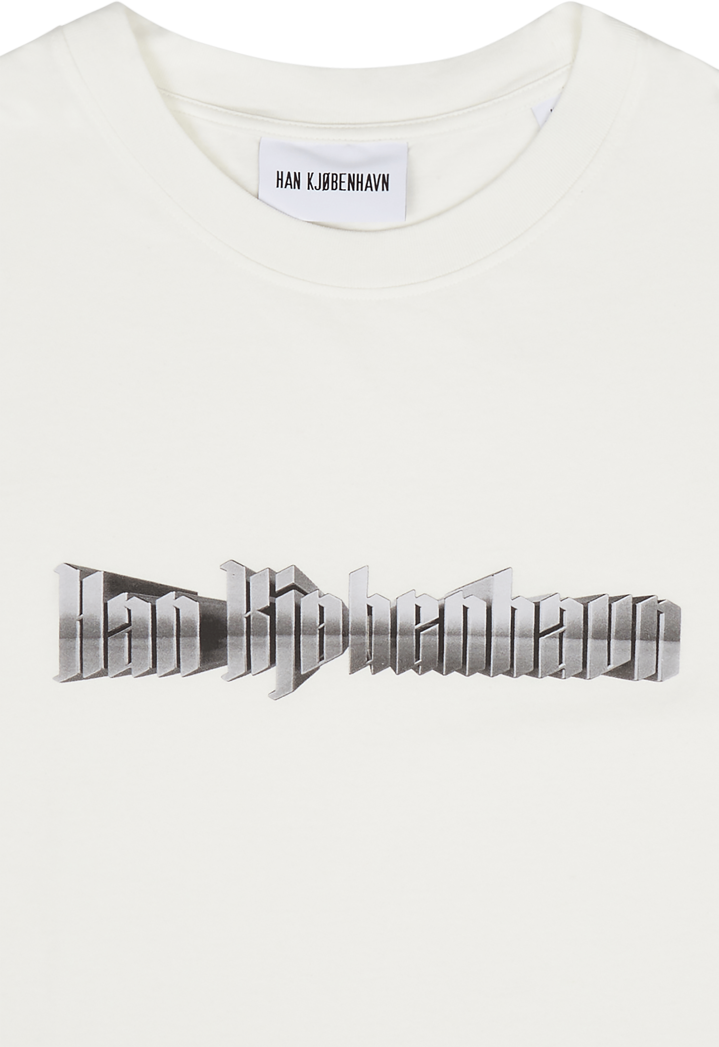 Boxy Tee Short Sleeve Off White - Bild 3