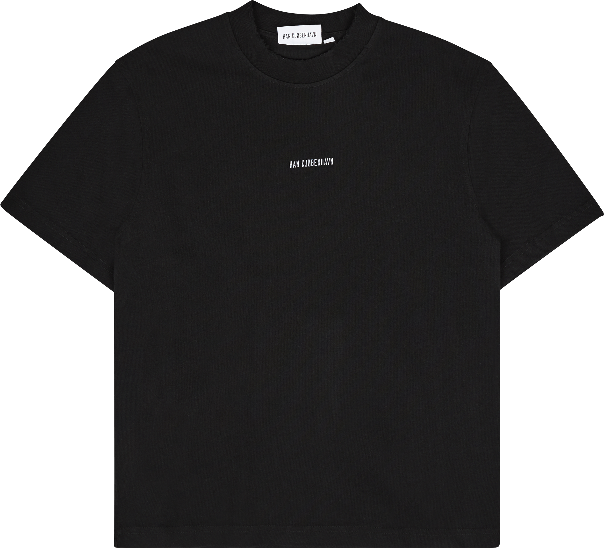 Distressed Tee Short Sleeve Lo Distressed Black