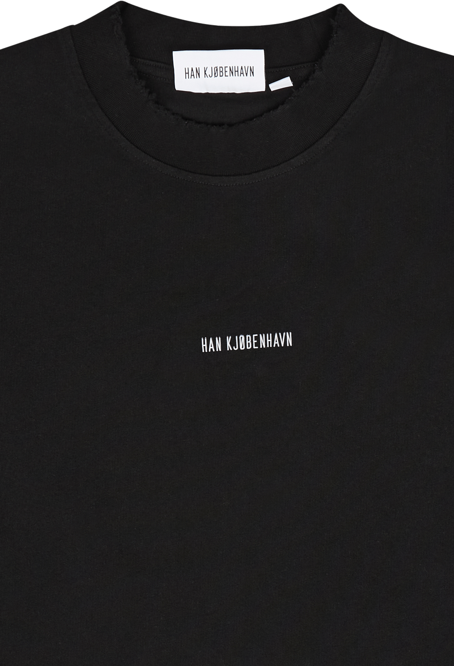 Distressed Tee Short Sleeve Lo Distressed Black - Bild 3