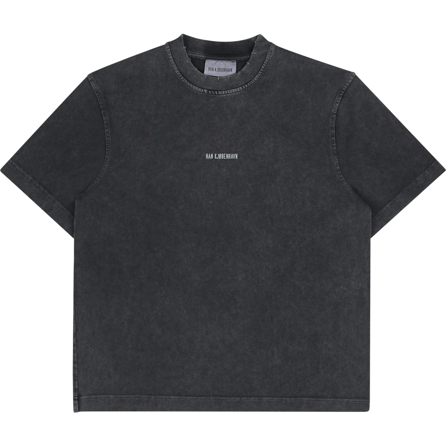 Distressed Tee Short Sleeve Lo Distressed Dark Grey