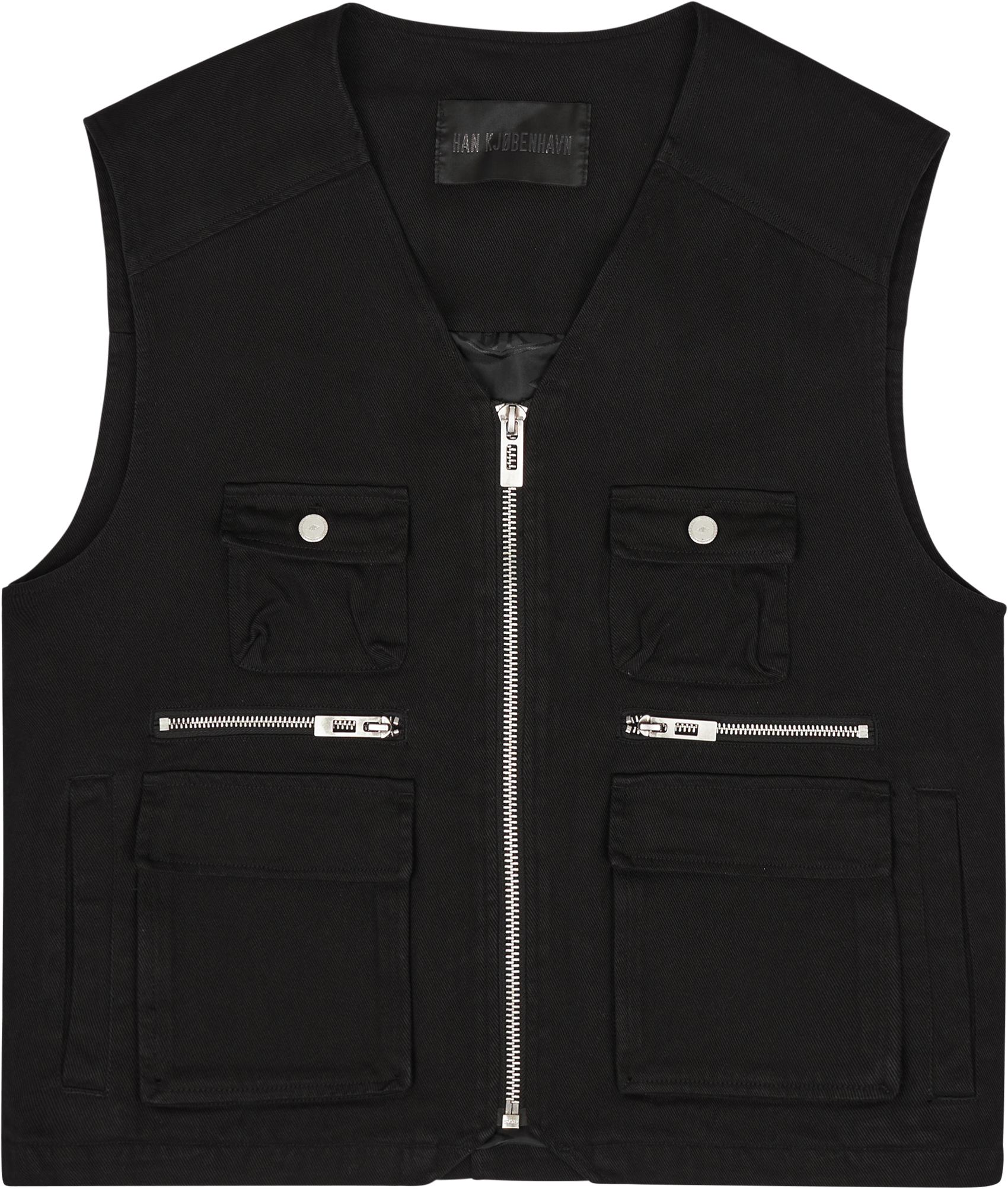 Cargo Vest Black