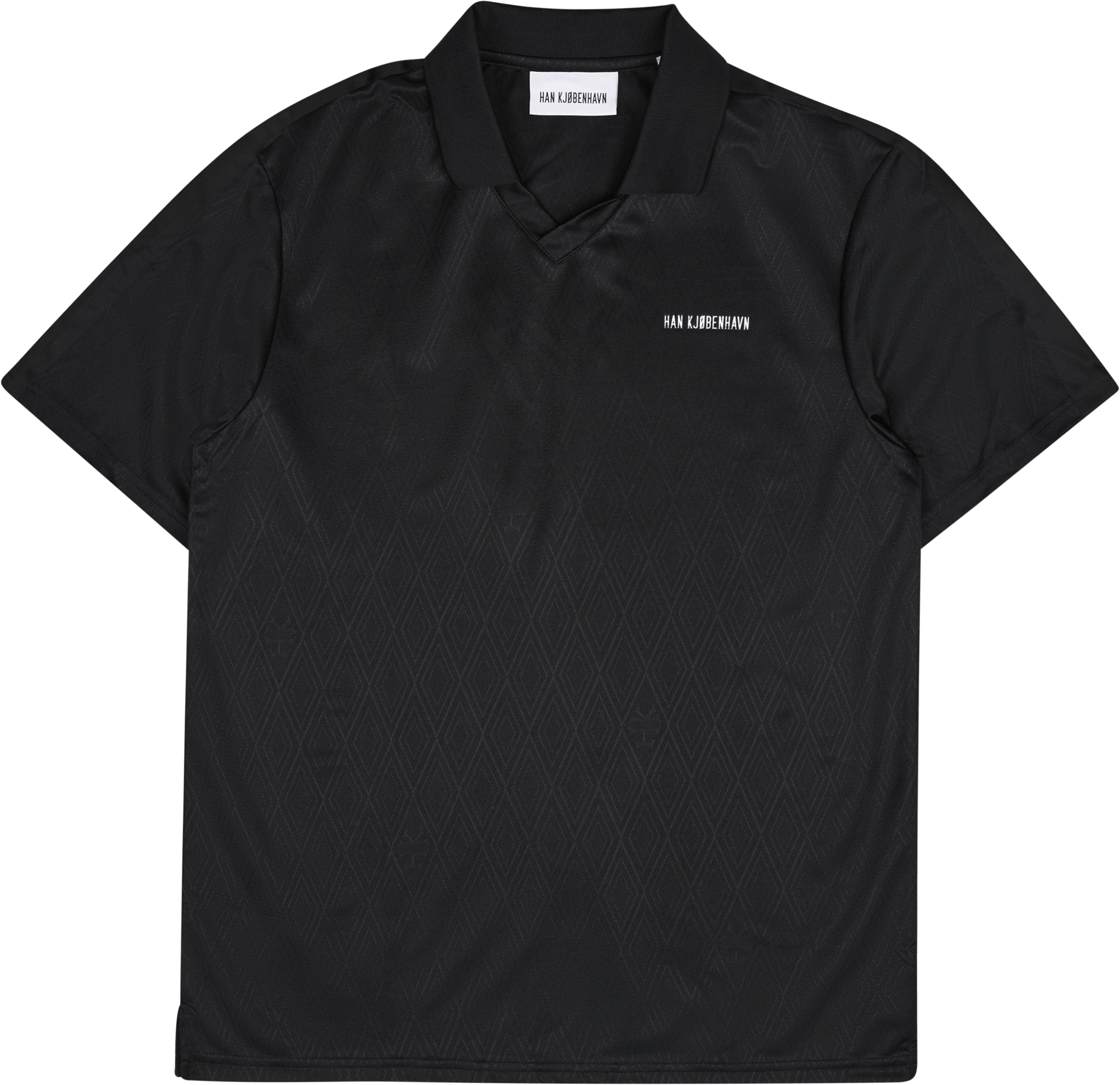 Football Tee Short Sleeve Black