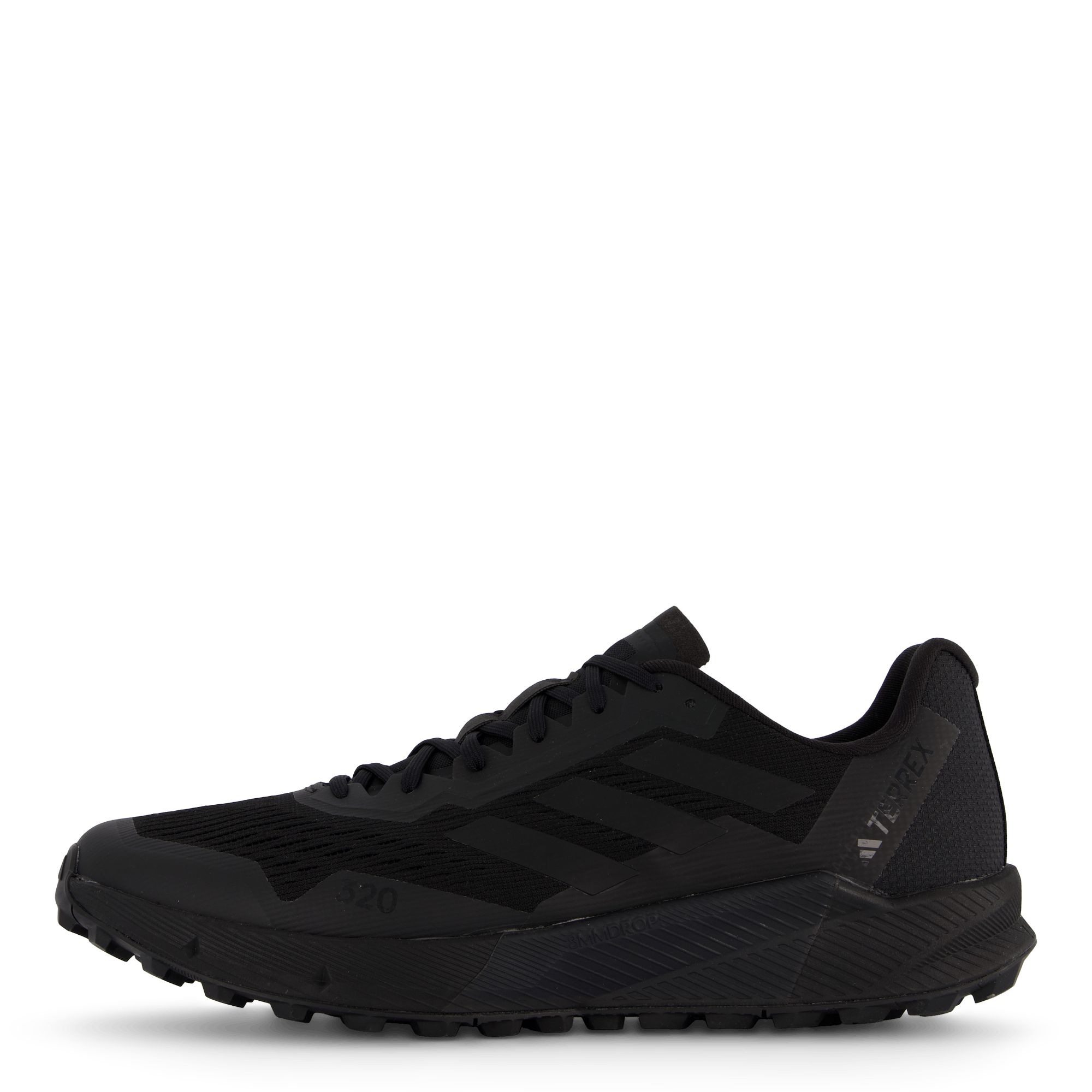 Terrex Agravic Flow 2.0 Trail Running Shoes Core Black / Core Black / Grey Six, Male, Kengät, vaelluskengät, Musta, EU 48