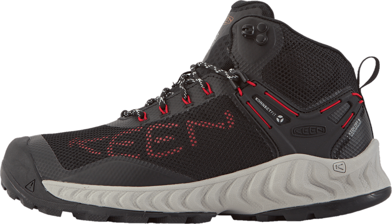 Ke Nxis Evo Mid Wp Black-red C Black-red-carpet