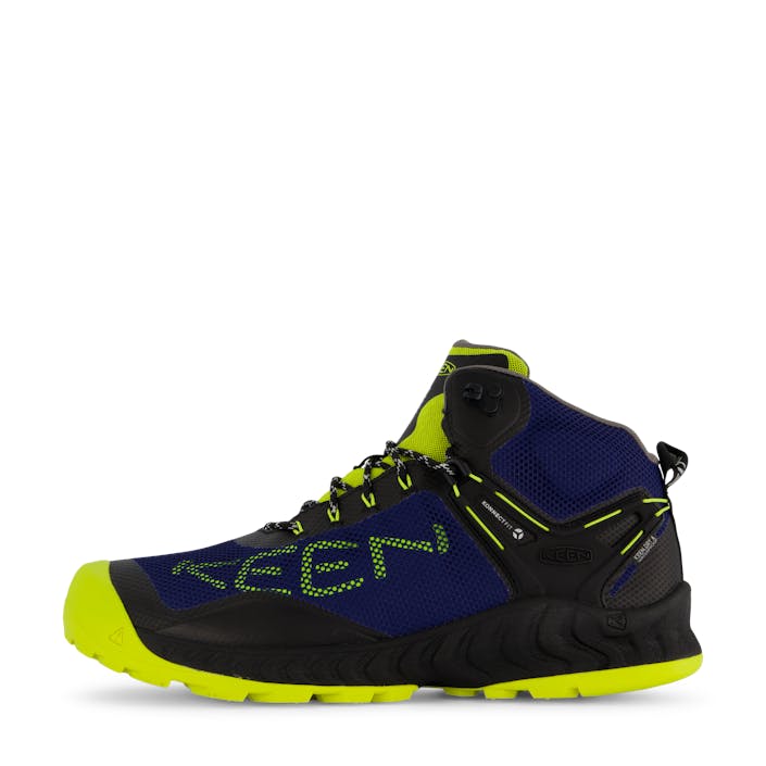 Ke Nxis Evo Mid Wp Black-eveni Blck-evenng-primrose, Male, Shoes, hiking shoes, hiking boots, Blue, EU 45