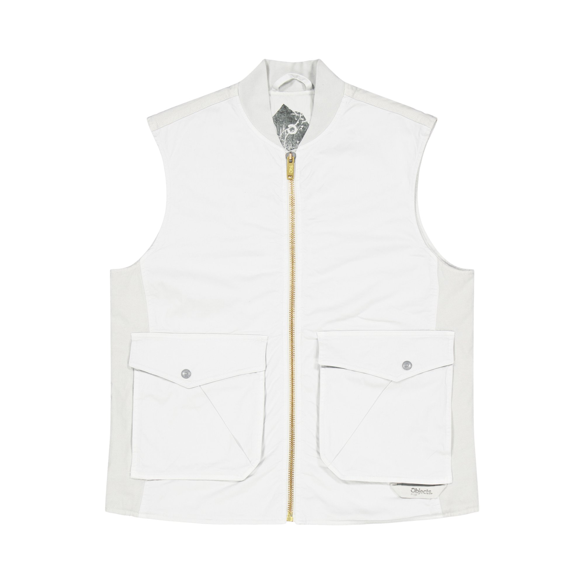 Cargo Vest Pale Grey