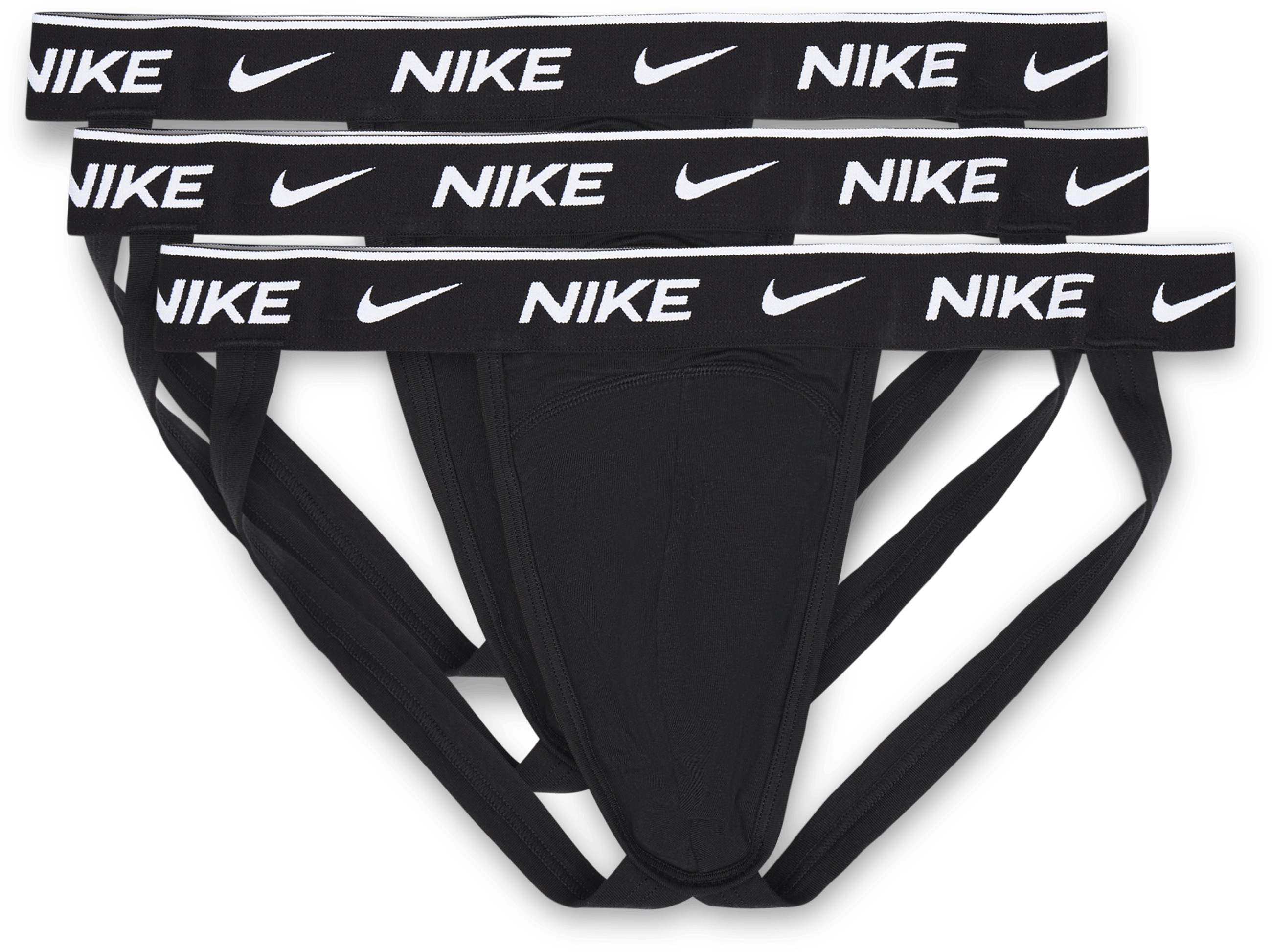 Jock Strap 3pk Ub1, Male, Kläder, Underkläder, Träning, Svart, S