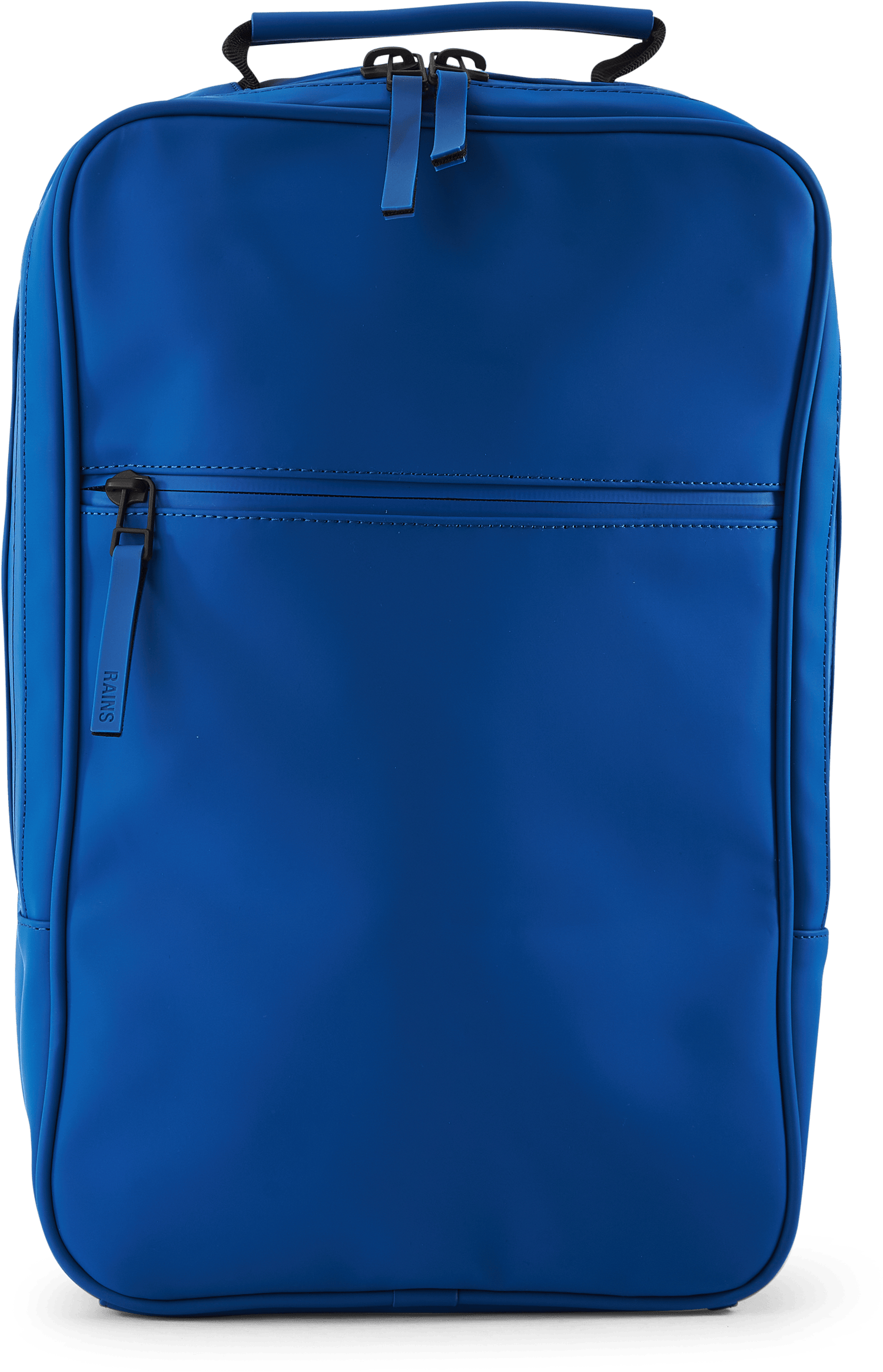 Rains Book Backpack 83 Waves, Male, Utrustning, Tillbehör, Blå, ONESIZE