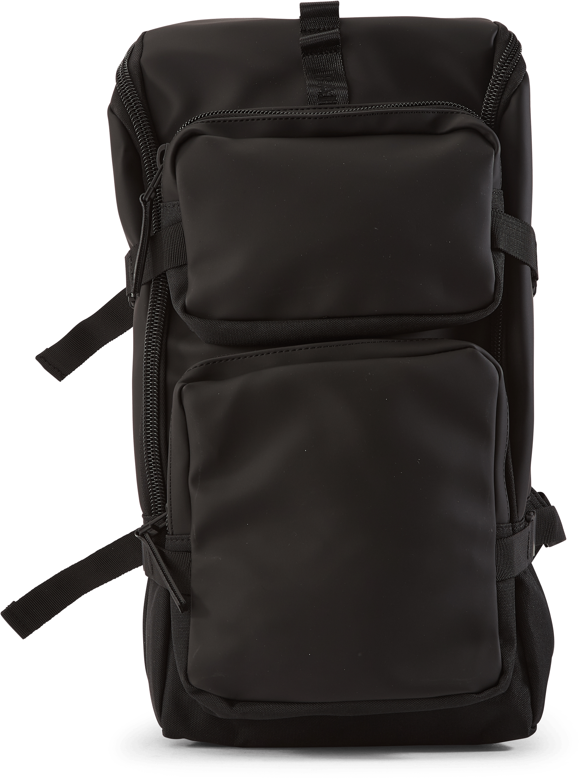 Rains Trail Cargo Backpack 01, Male, Equipment, Accessories, Black, ONESIZE