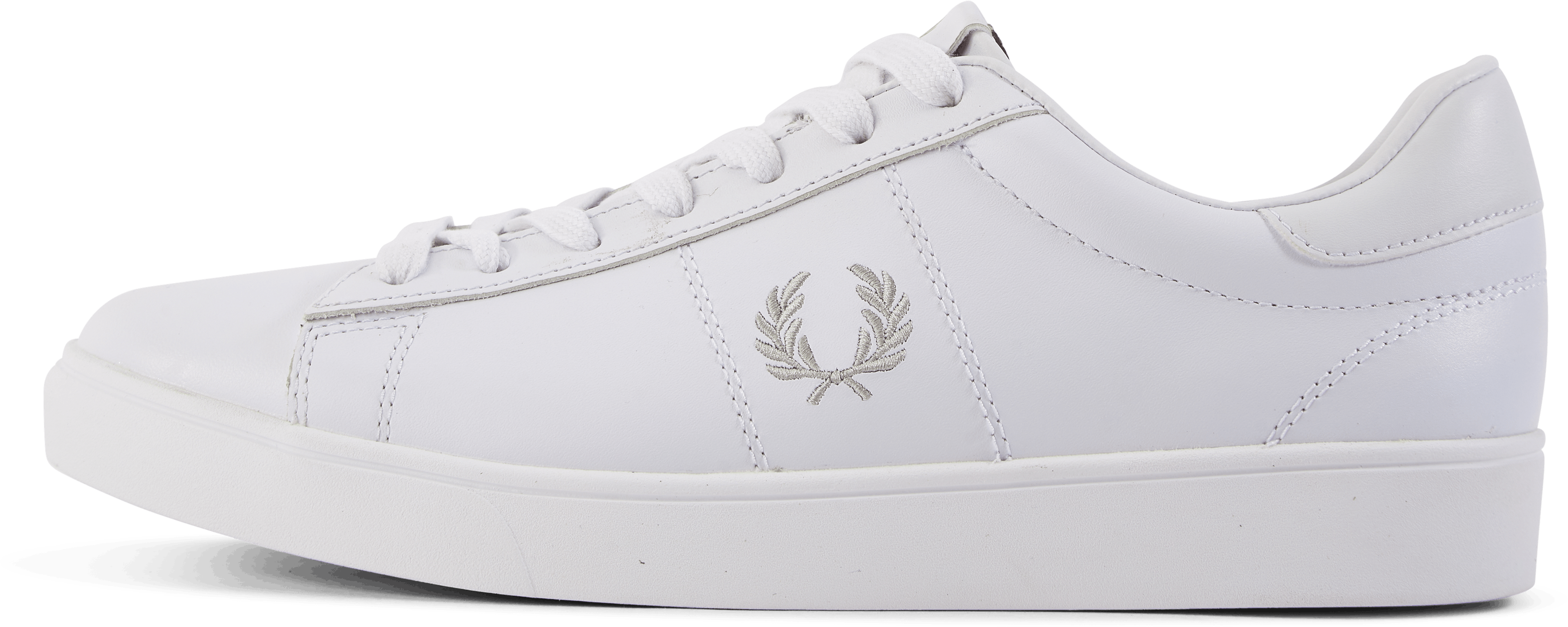 Fred Perry Spencer Leather 200, Male, Schoenen, Sneakers, Wit, EU 44