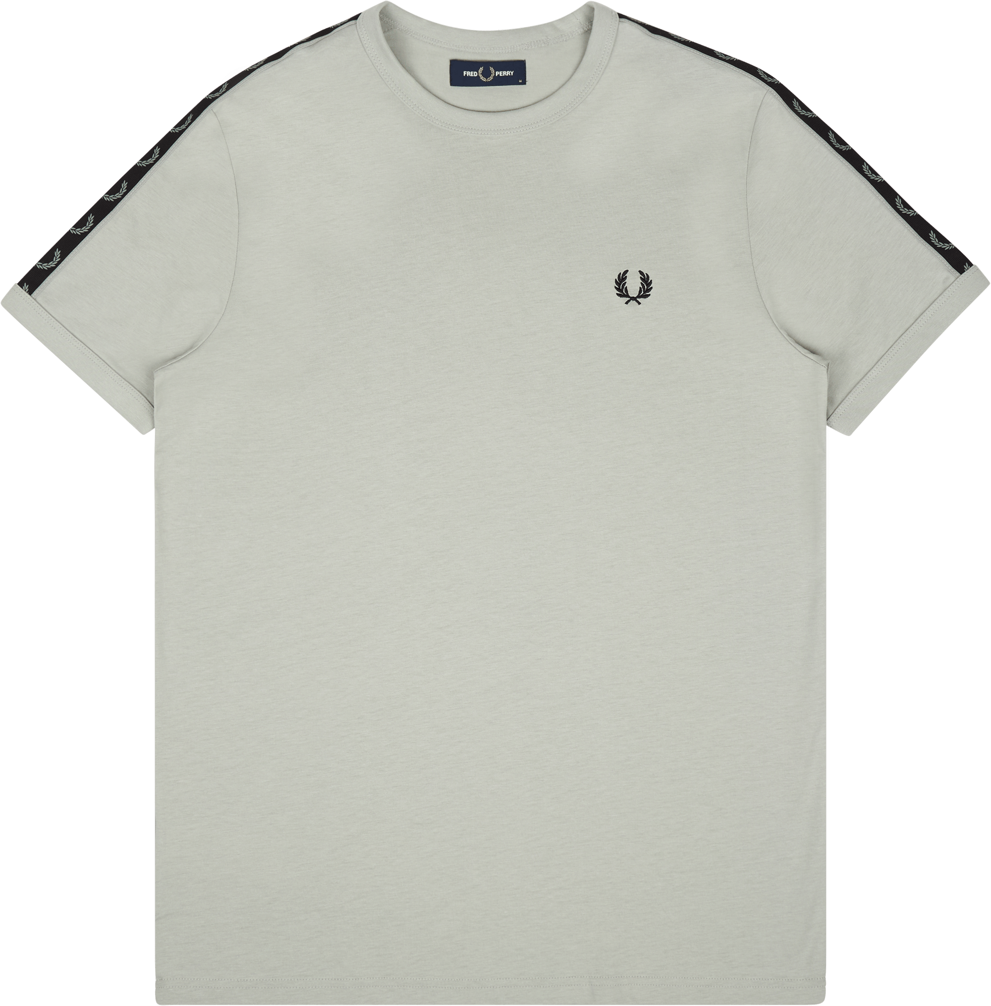 Fred Perry C Taped Ringer T-shirt R41, Male, Odzież, Tops, Czarny, M