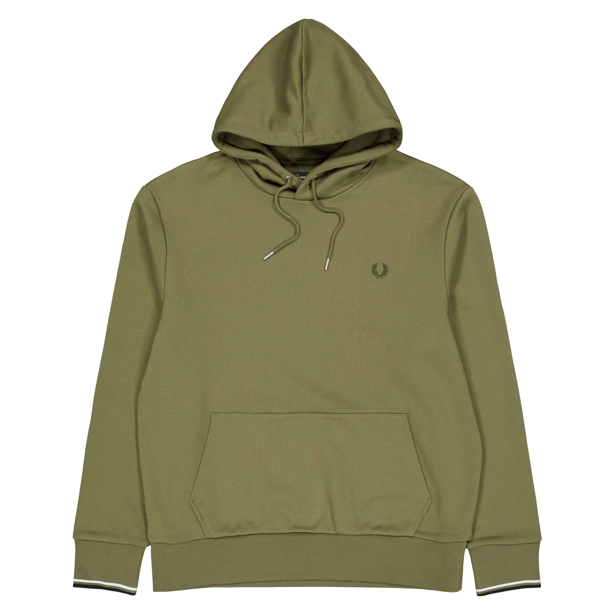 Fred Perry Tipped Hooded Sweatsh Q55