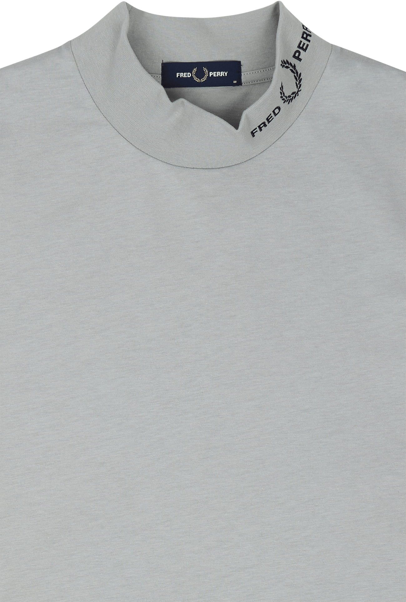 Fred Perry Branded Collar T-shirt 181 Limestone - Bild 3