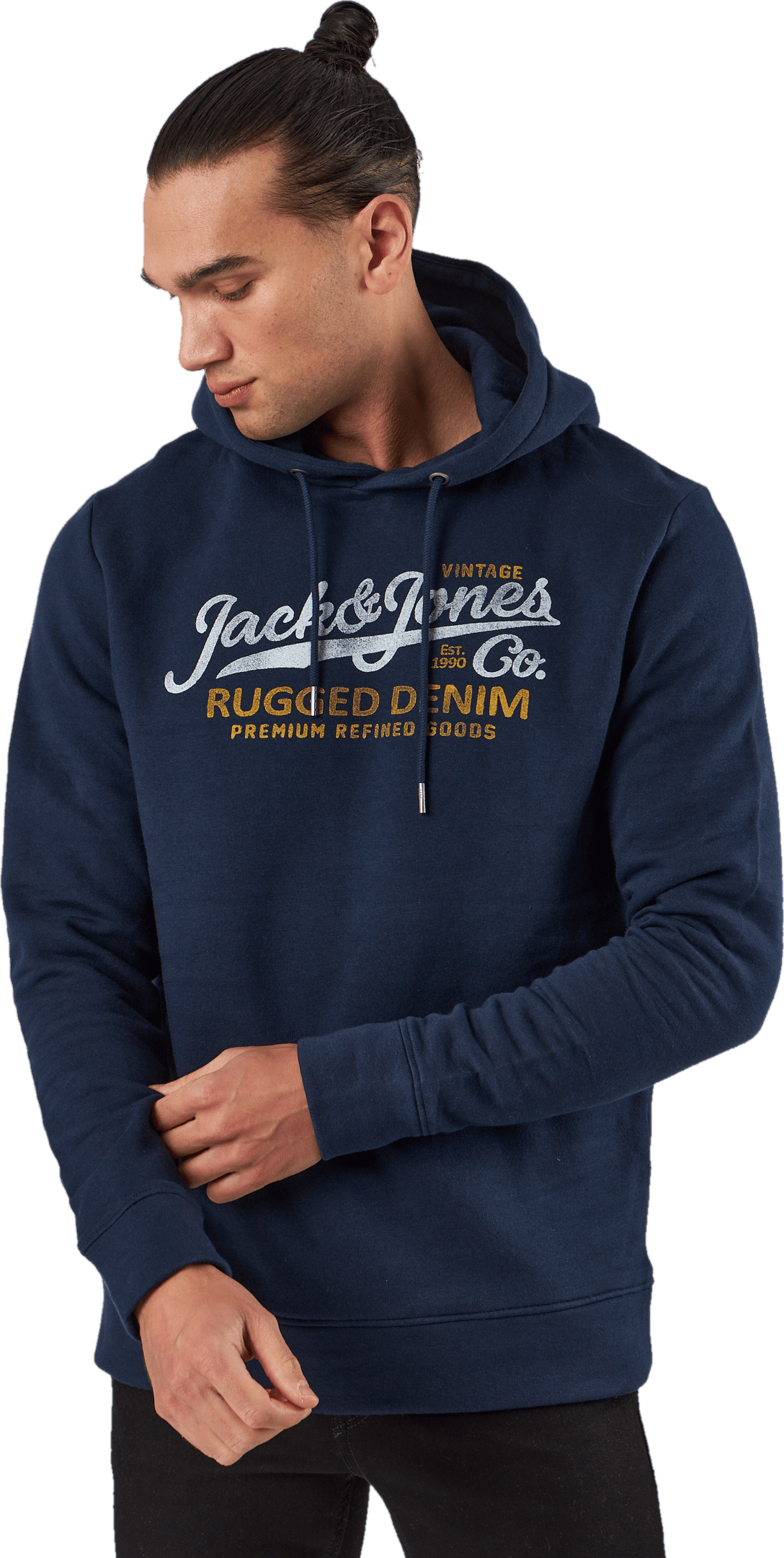 Jprblubooster Sweat Hood July  Navy Blazer