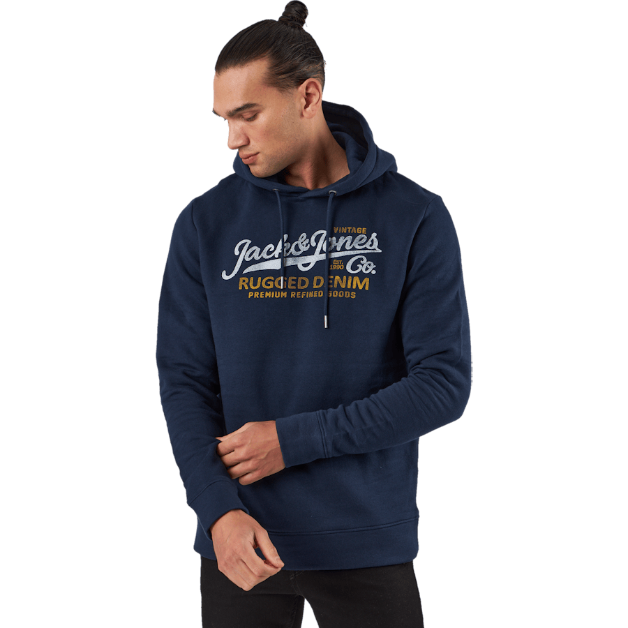 Jprblubooster Sweat Hood July Navy Blazer