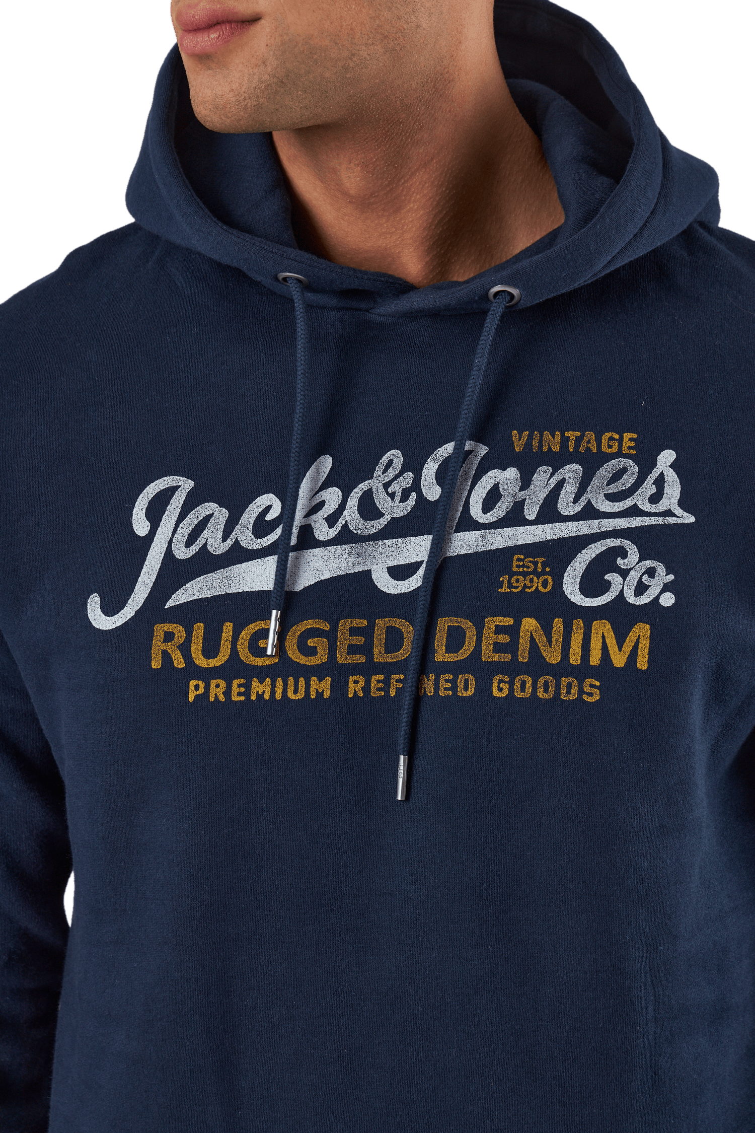 Jprblubooster Sweat Hood July  Navy Blazer - Bild 4