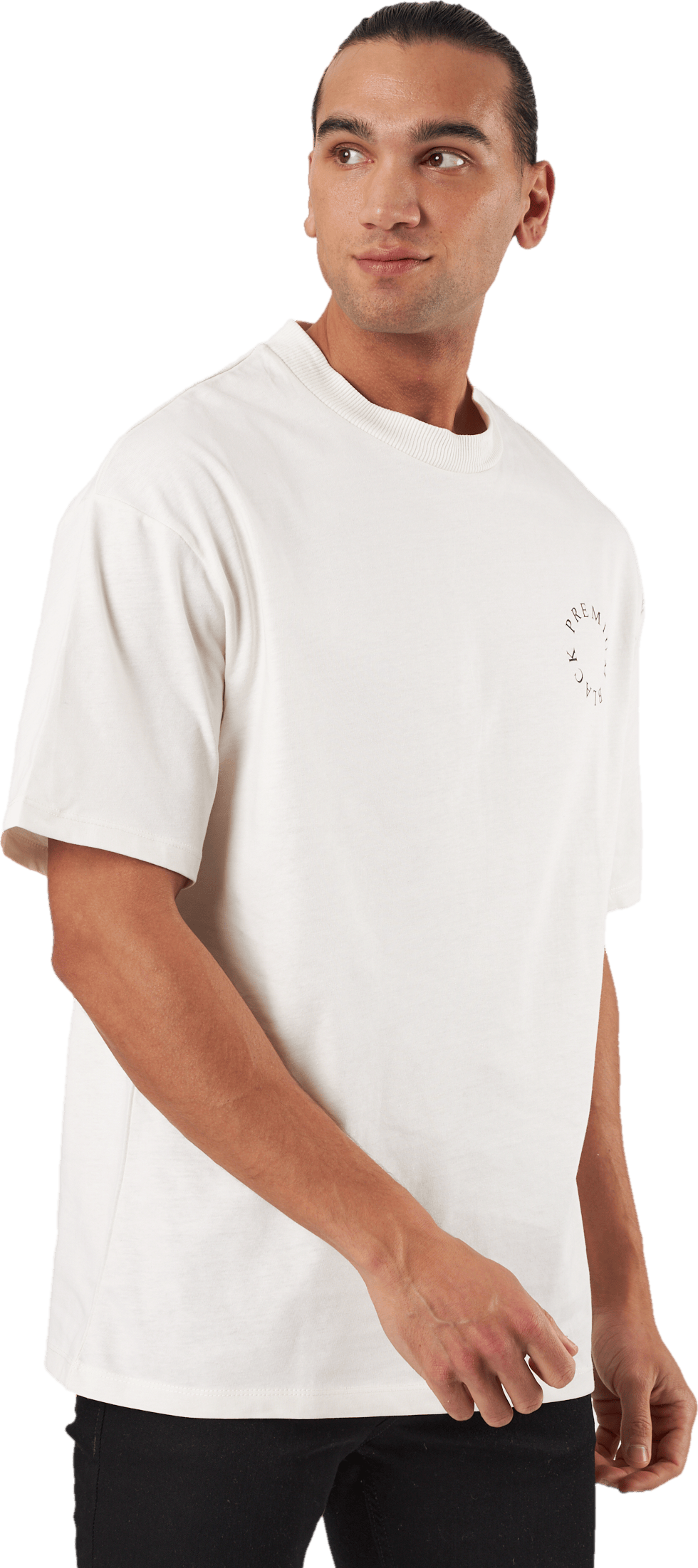 Jprblakam Ocean Back Tee Ss Cn Egret