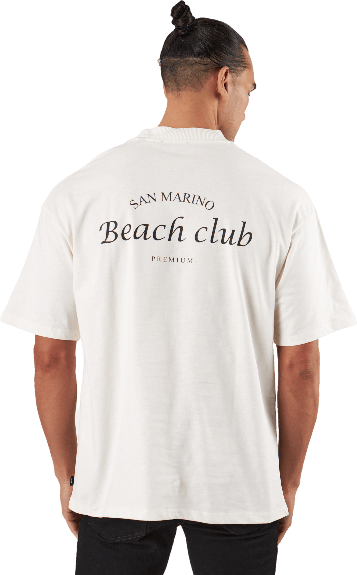 Jprblakam Ocean Back Tee Ss Cn Egret - Bild 3