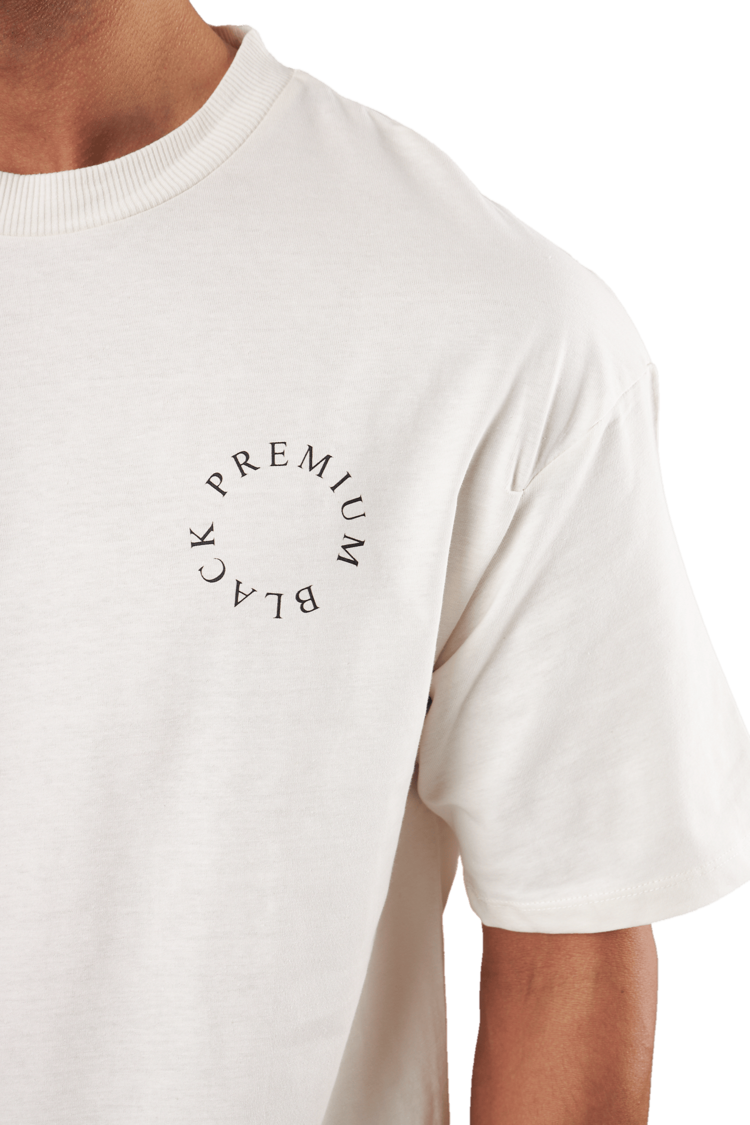 Jprblakam Ocean Back Tee Ss Cn Egret - Bild 4