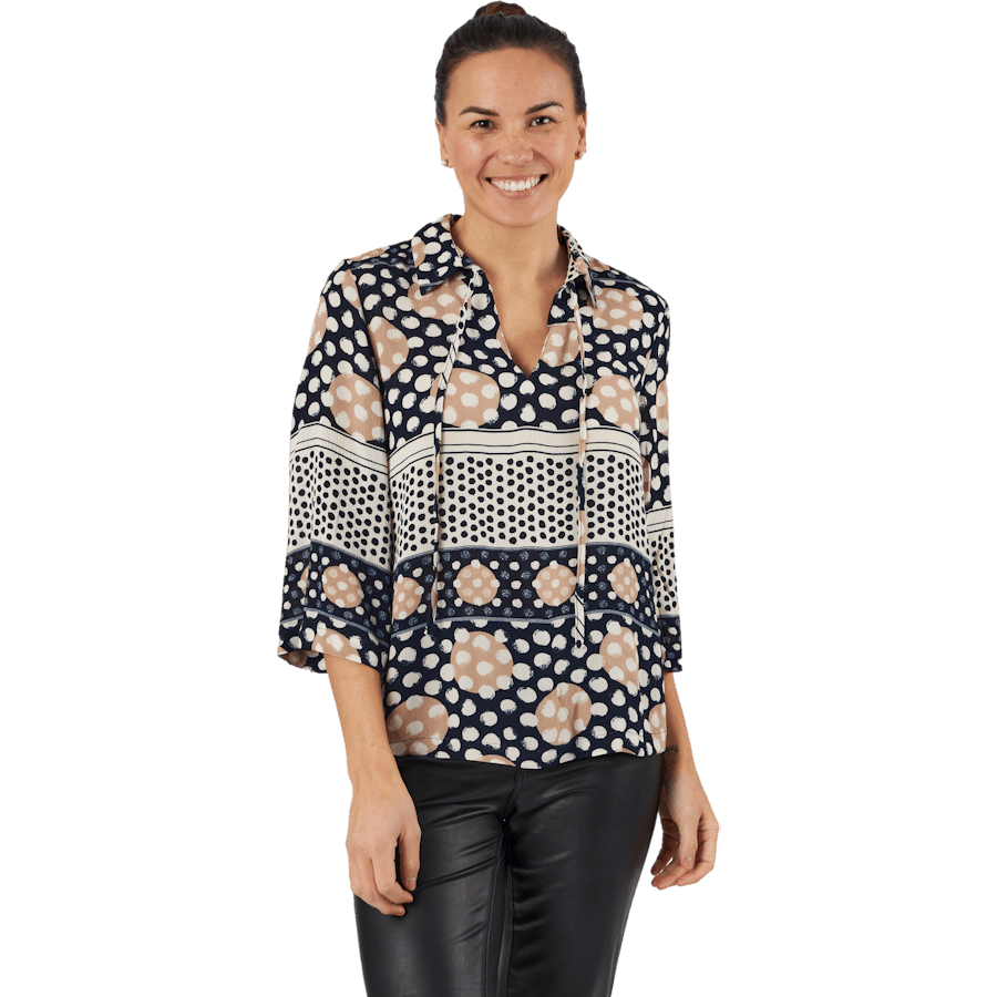 Vmanna 3/4 Top Wvn Ga Spe Navy Blazer