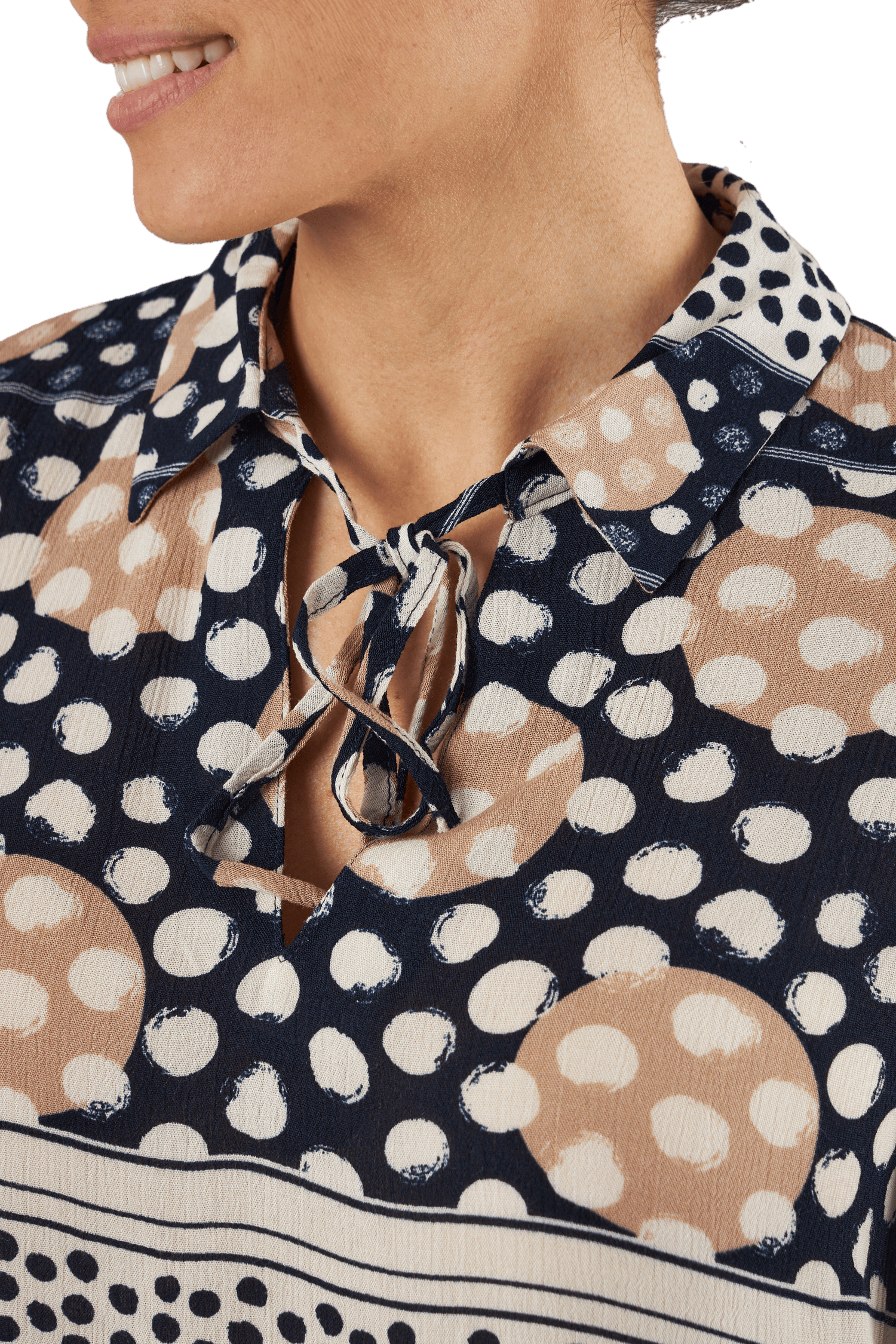 Vmanna 3/4 Top Wvn Ga Spe Navy Blazer - Bild 4