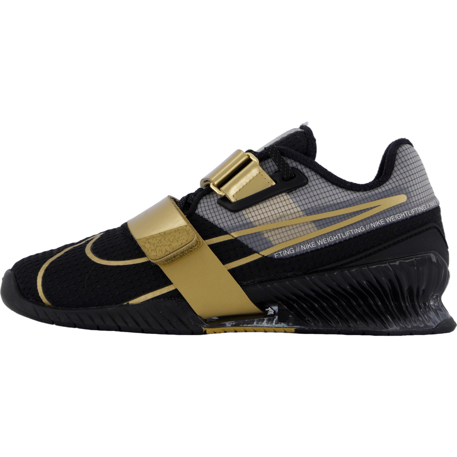 Romaleos 4 Black/metallic Gold-white