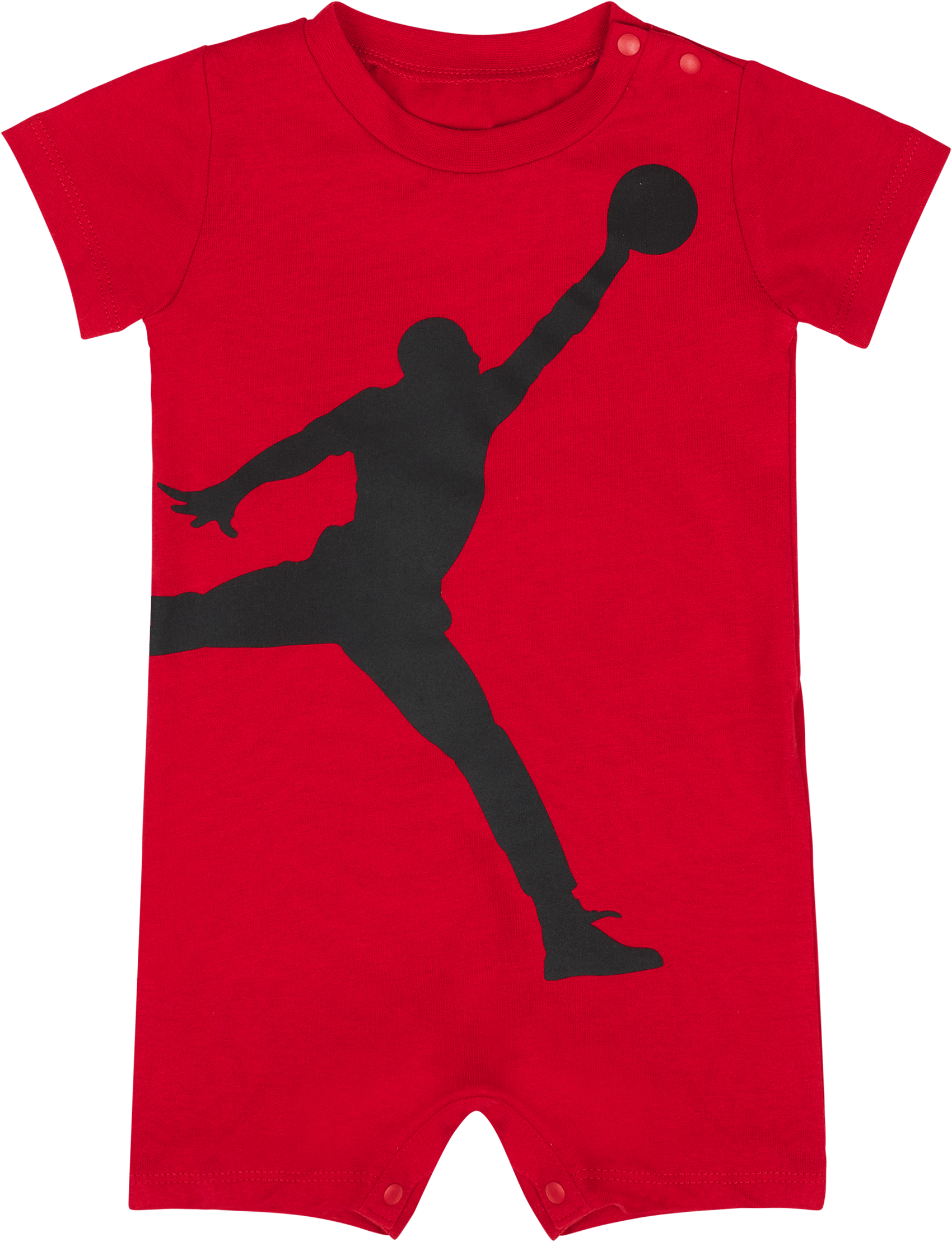 Jumpman Knit Romper Gym Red