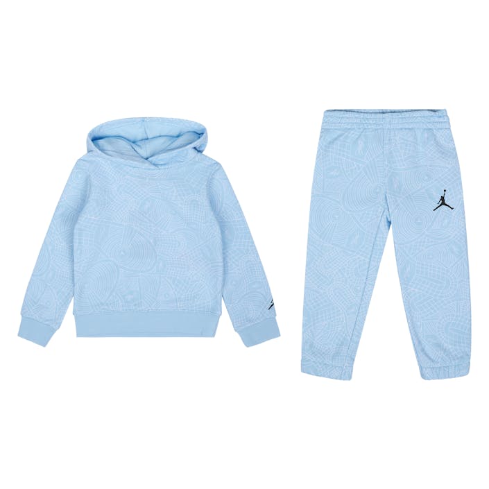 Jdg Flight Aop Pullover Set Ice Blue, Unisex, Vêtements, survêtements et ensembles, Bleu, 2-3YR (92-98)