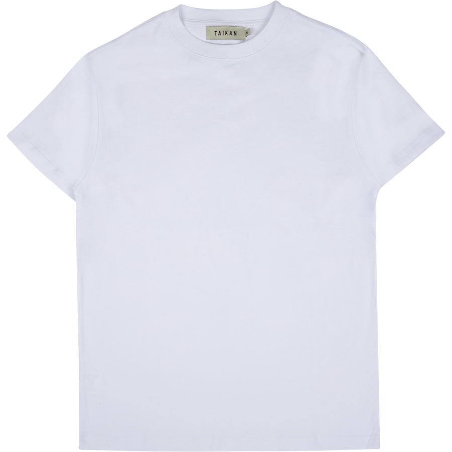 Heavyweight S/s T-white White