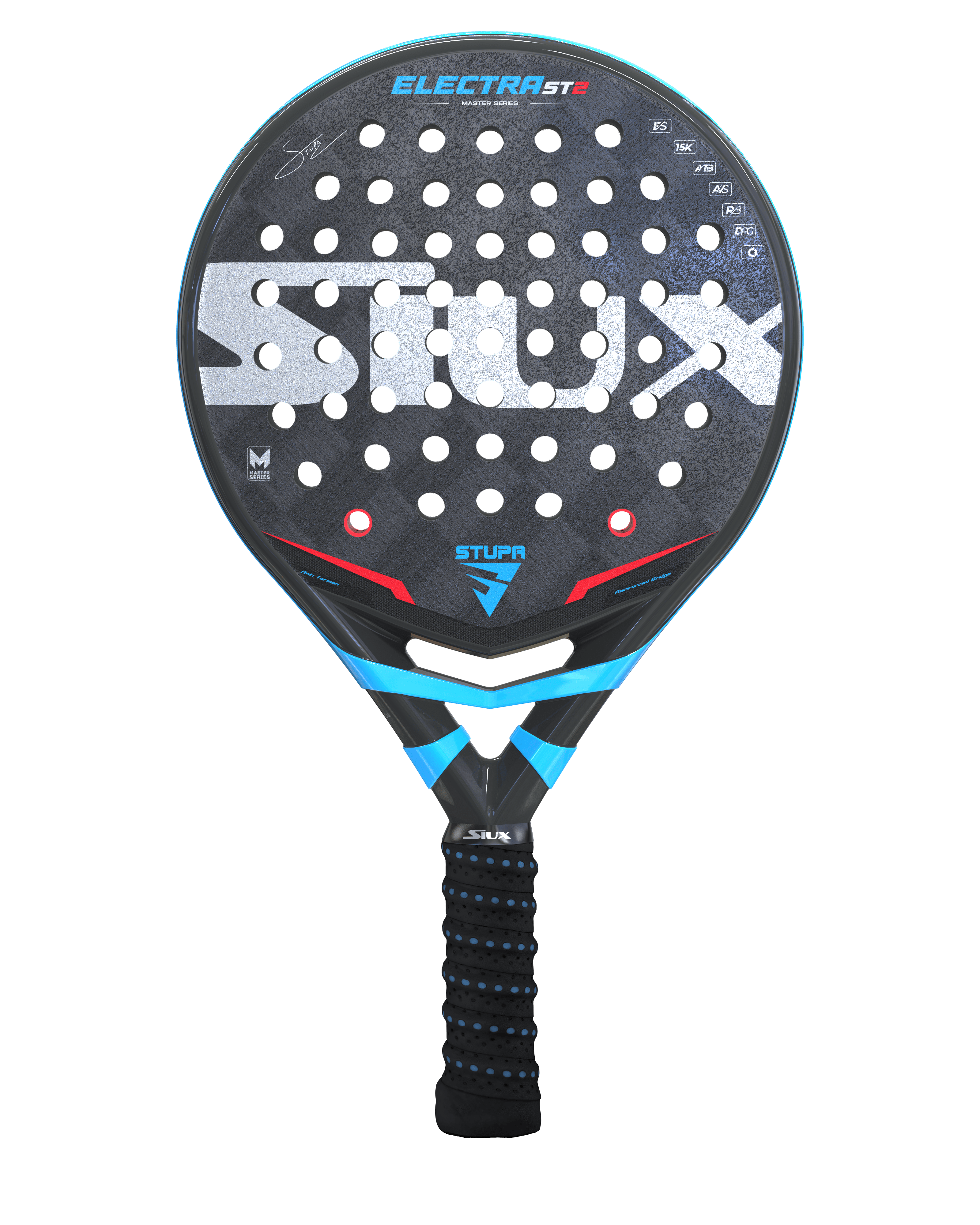 Siux St2 De Stupa Control, Unisex, Attrezzature, racchette, Padel, ONESIZE