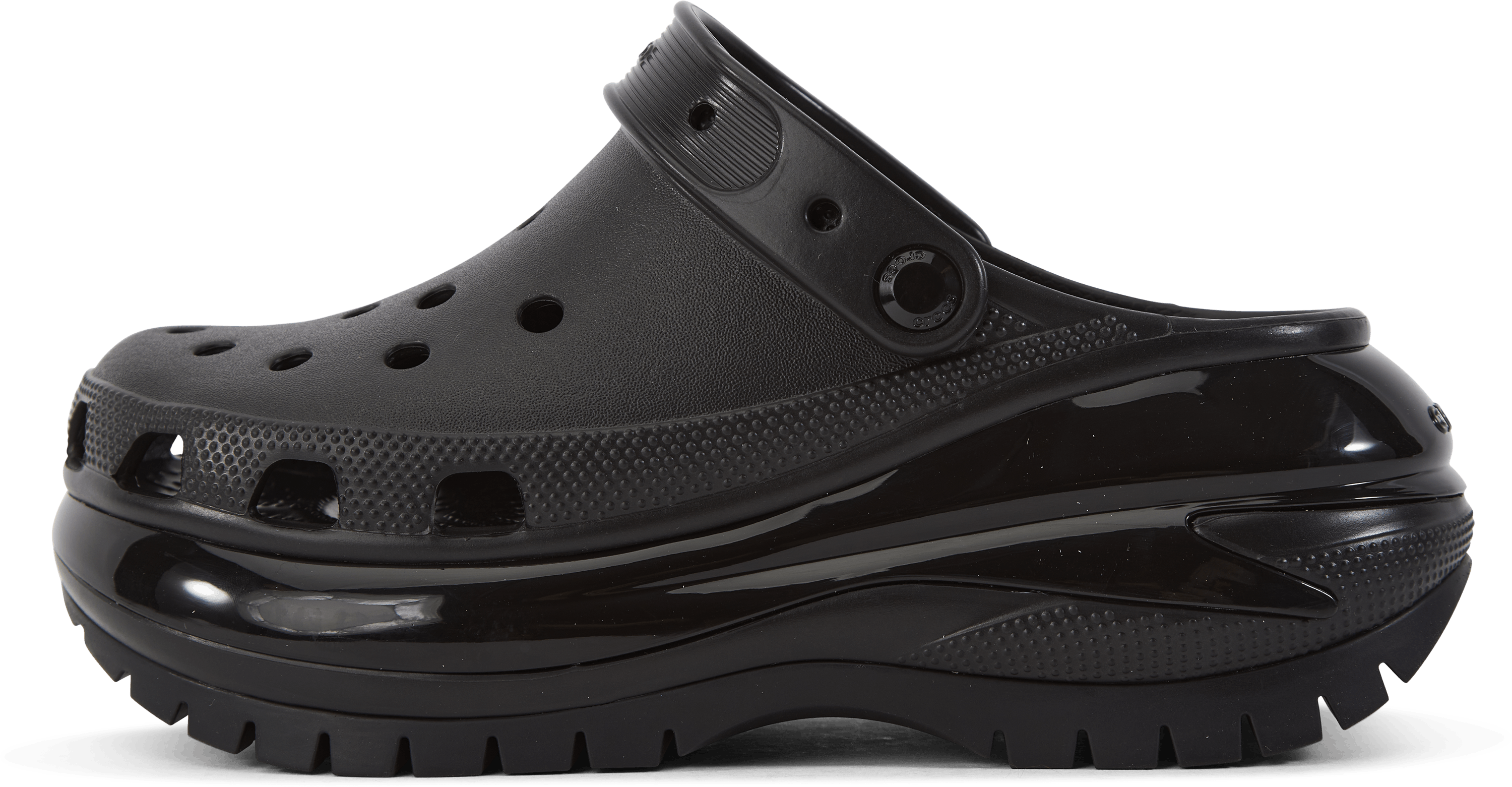 Mega Crush Black, Unisex, Topánky, Sandále a Šľapky, Čierna, EU 36/37