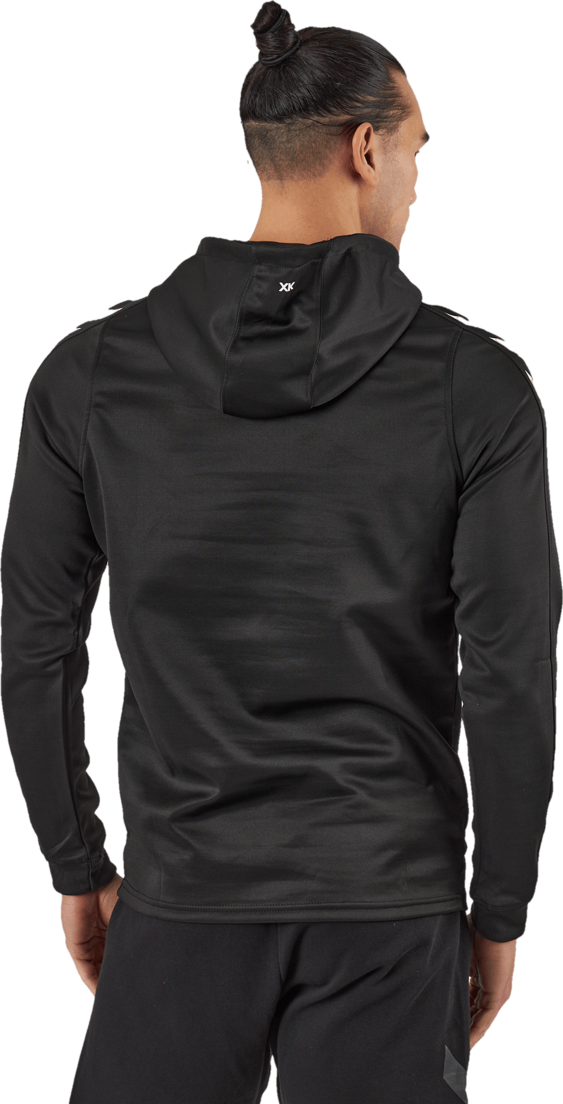 Hmlcore Xk Poly Sweat Hoodie Black - Bild 3