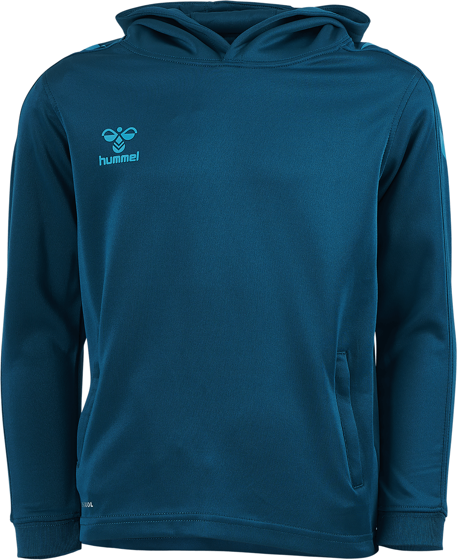 Hmlcore Xk Poly Kids Sweat Hoo Blue Coral, Unisex, Kleding, Overhemden, Training, Blauw, 152