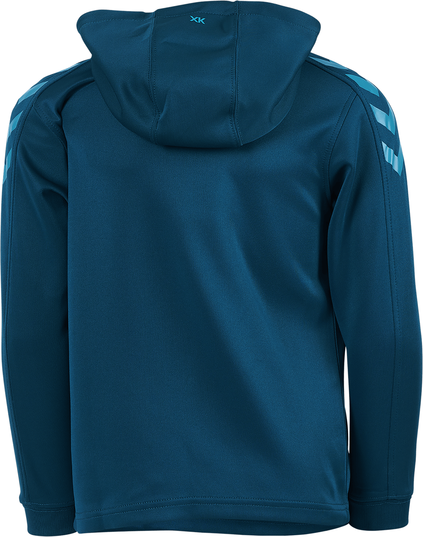 Hmlcore Xk Poly Kids Sweat Hoo Blue Coral - Bild 3