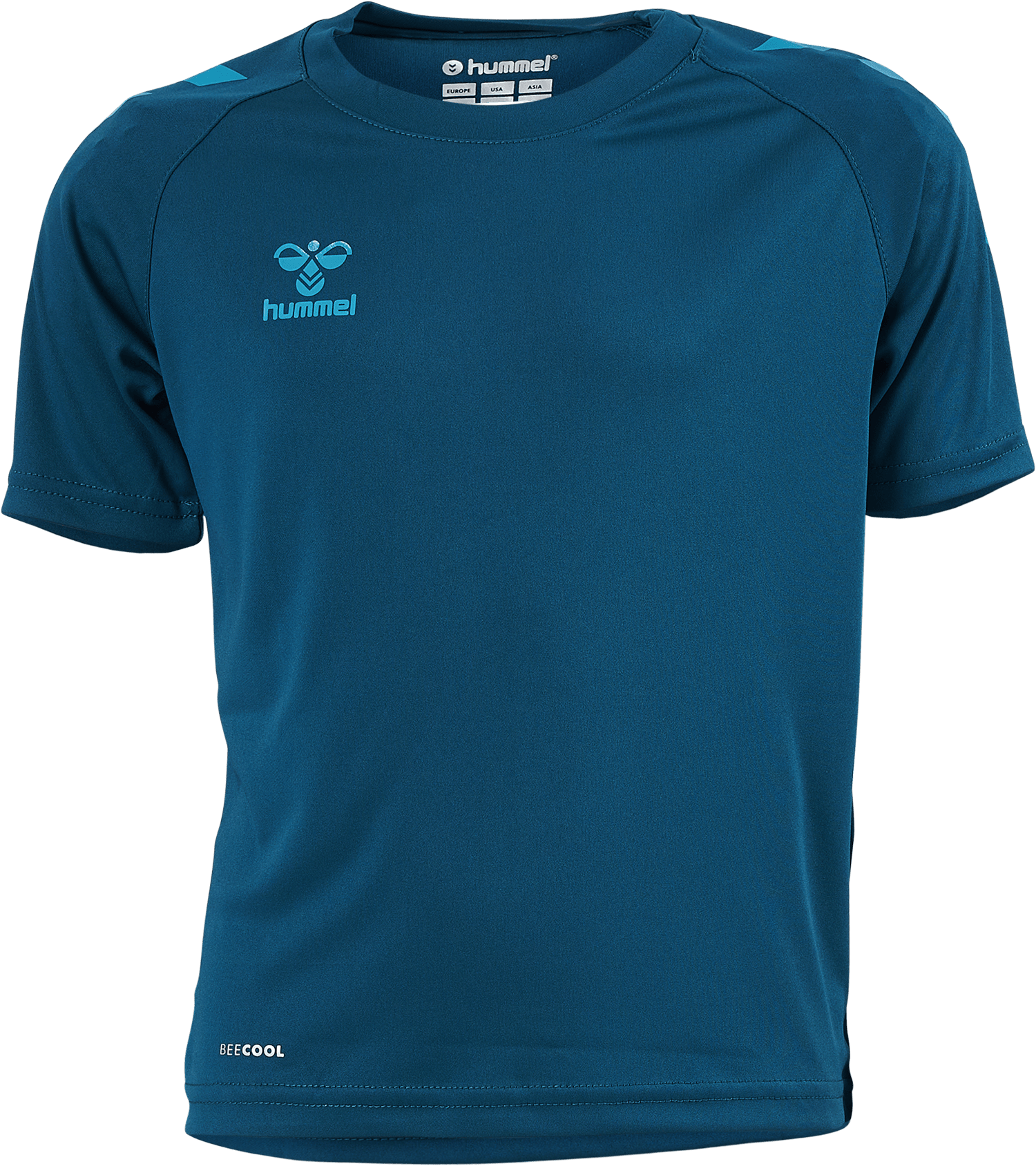 Hmlcore Xk Core Poly T-shirt S Blue Coral