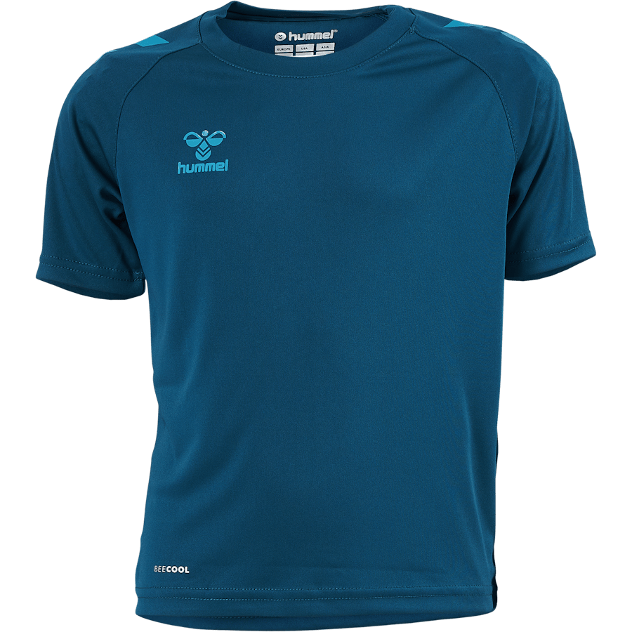 Hmlcore Xk Core Poly T-shirt S Blue Coral