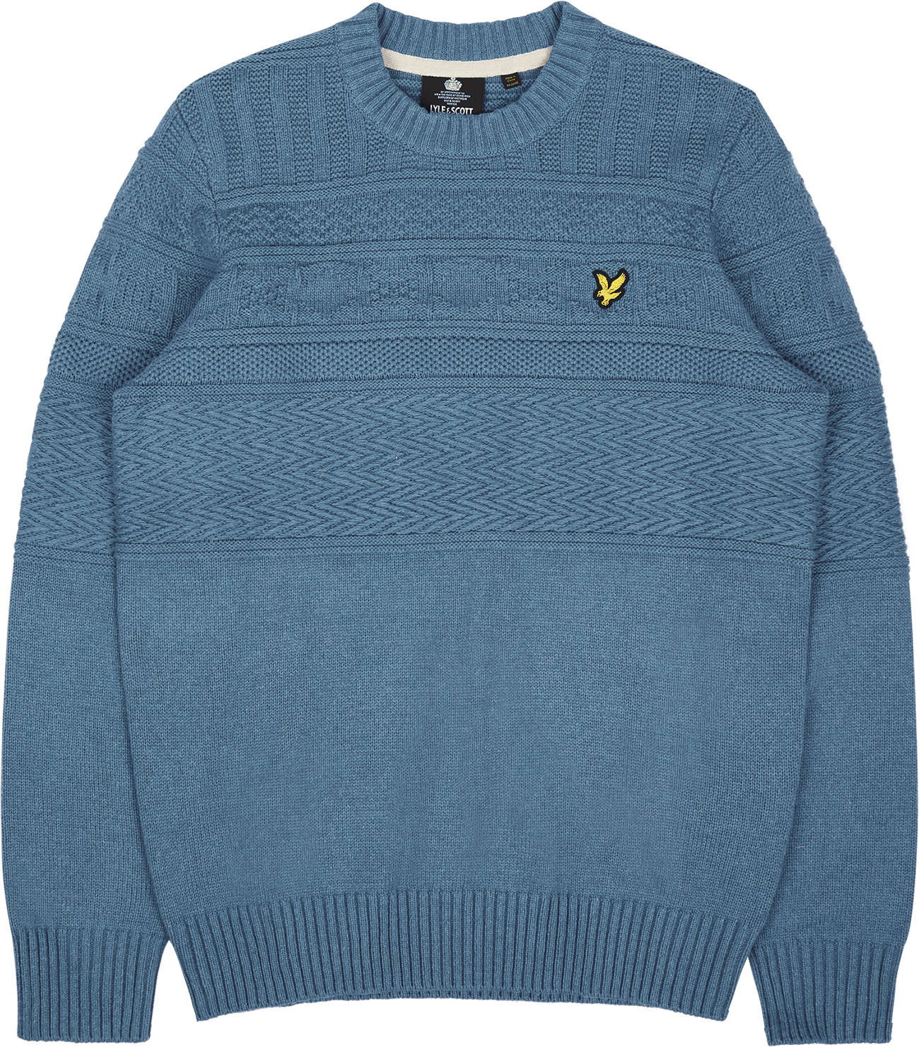 Lyle & Scott Guernsey Crew Neck W825 Skipton