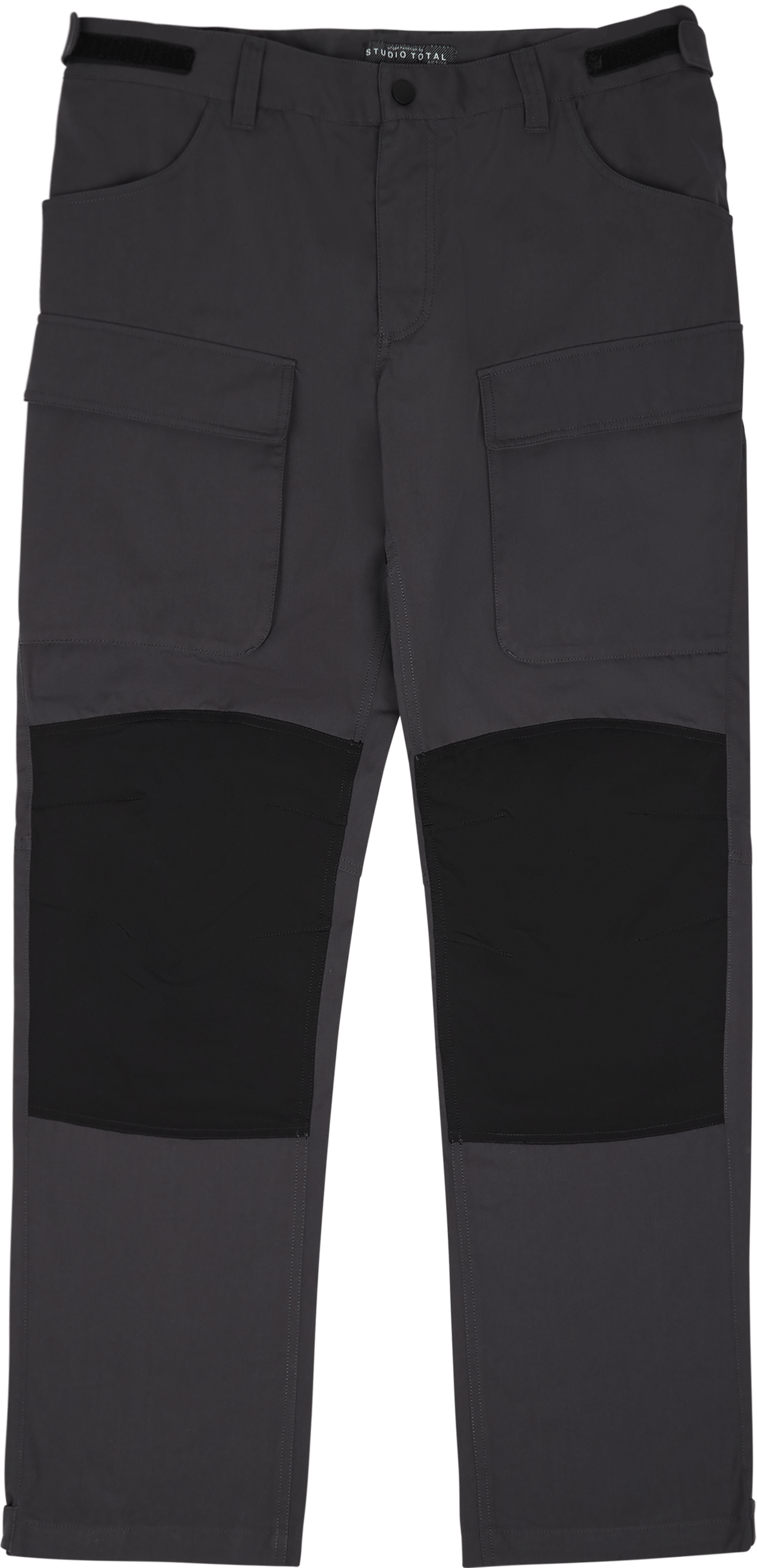 Studio Total Studio Total Cargo Function Pants Dk, Male, Apparels, Bottoms, Black, XL