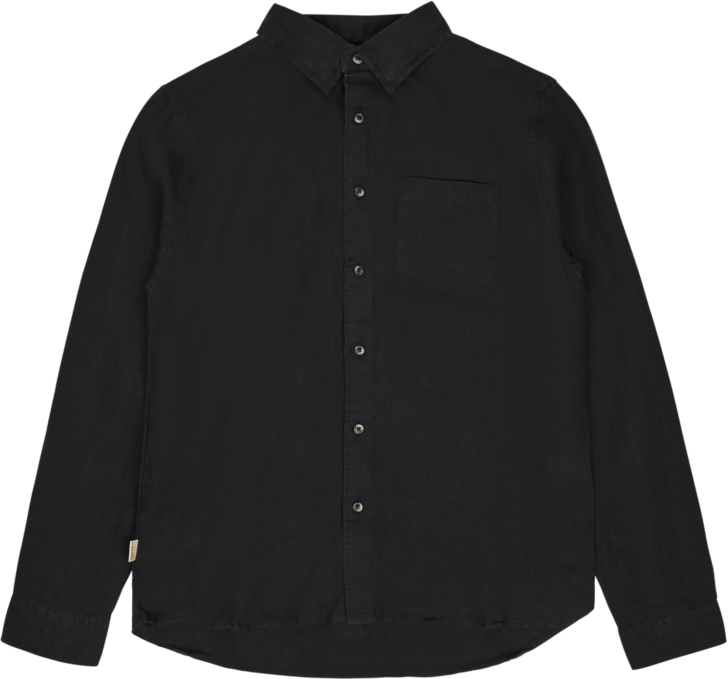 Icon Linen Shirt Black
