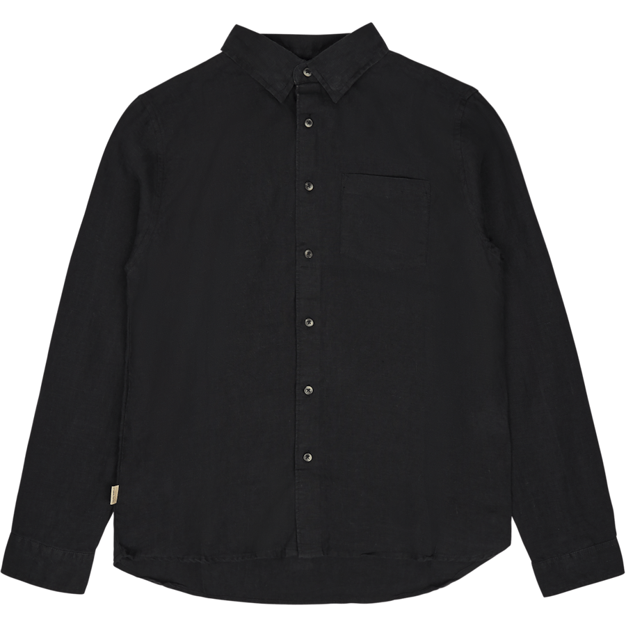 Icon Linen Shirt Black