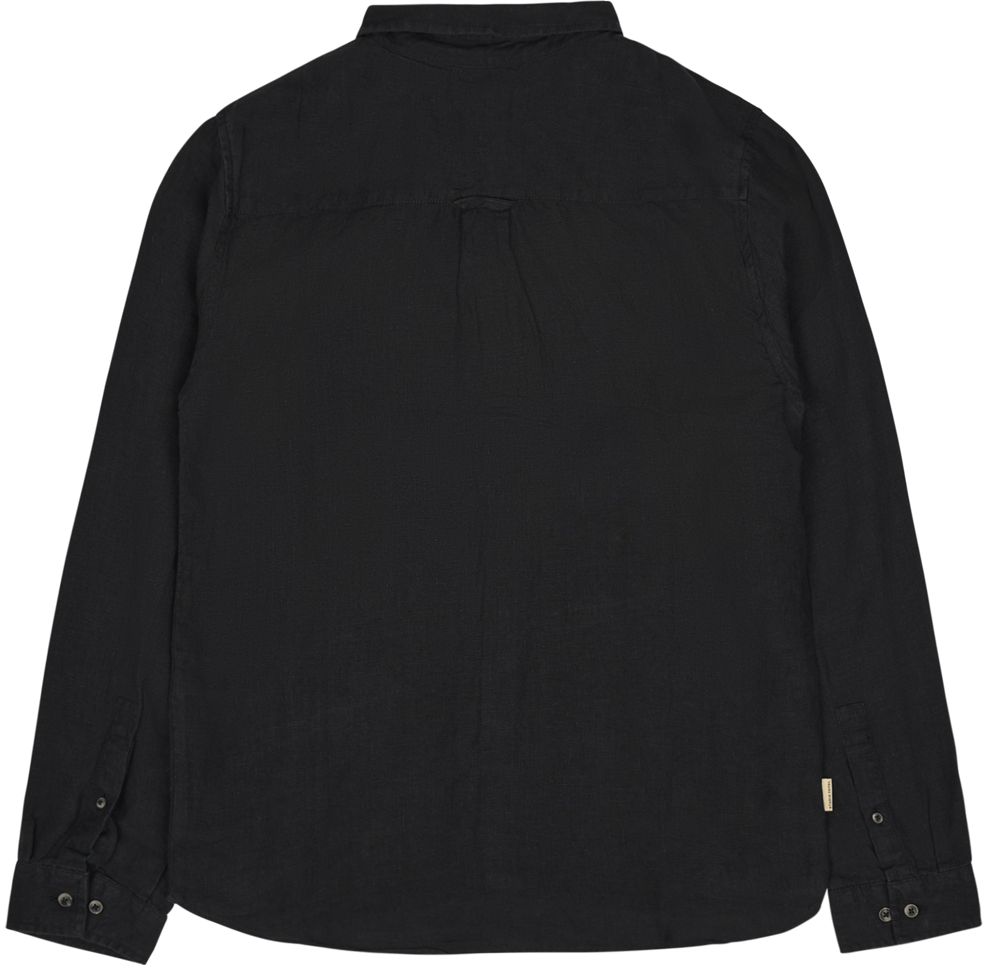 Icon Linen Shirt Black - Bild 2