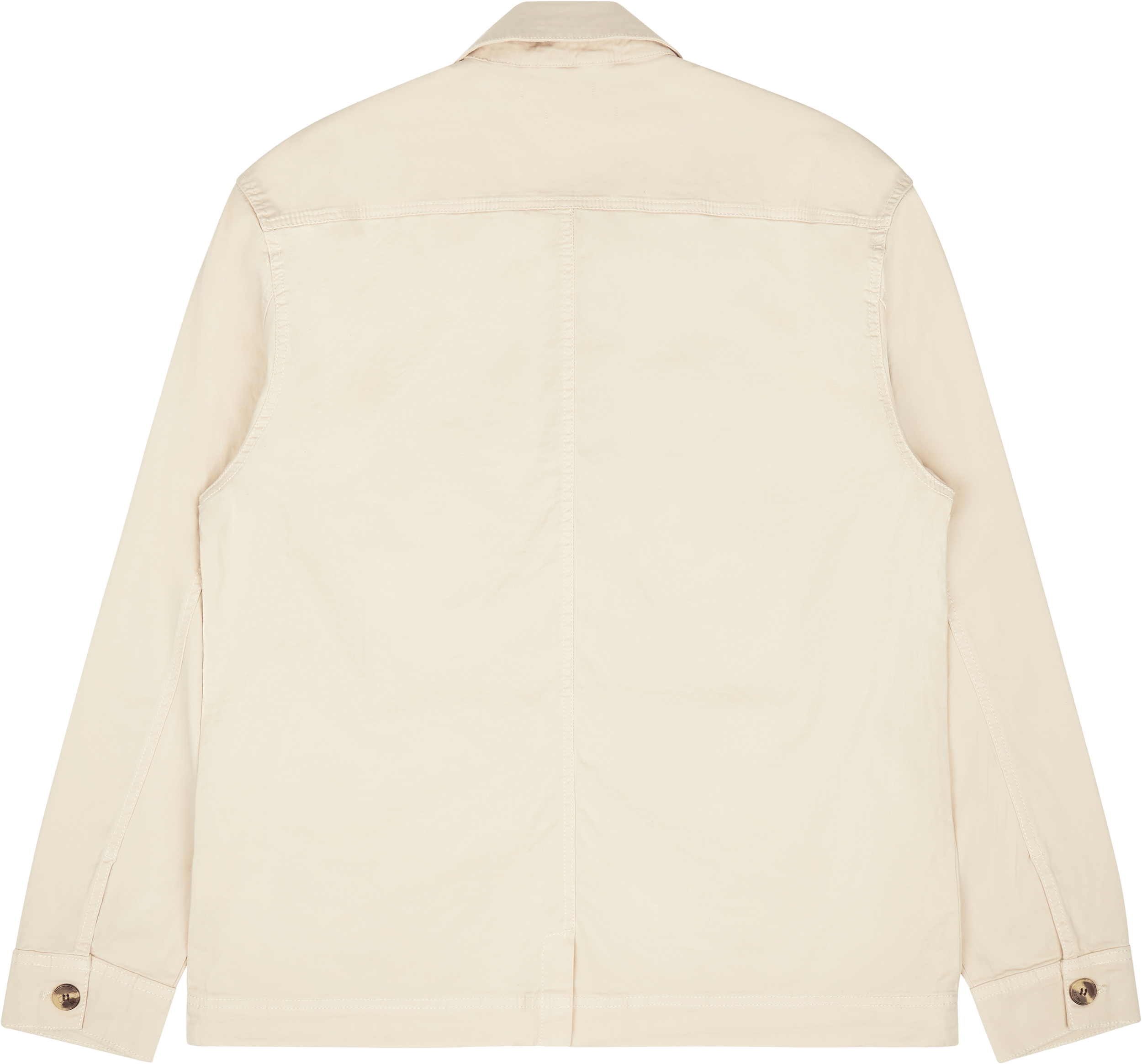 Icon Twill Overshirt Ecru - Bild 2