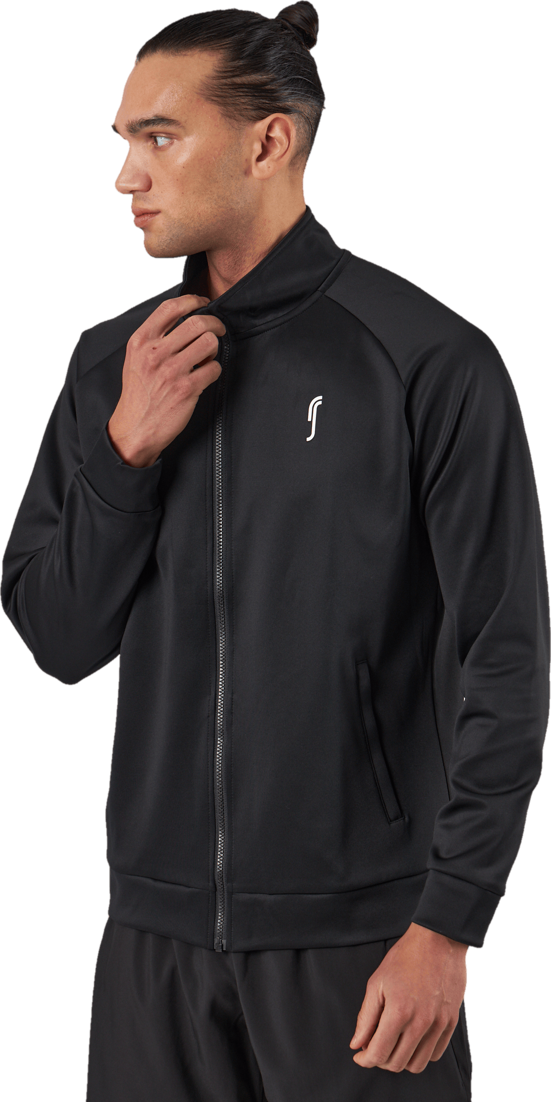 Men’s Court Zip Jacket Black - Bild 2