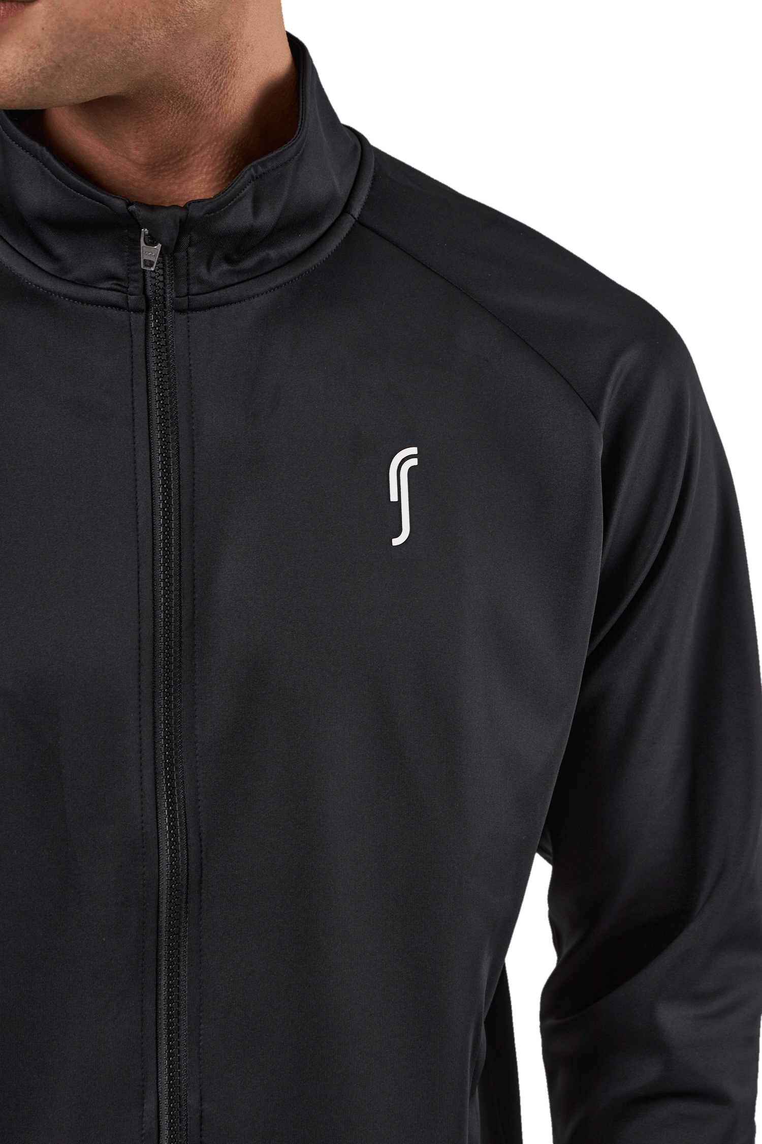 Men’s Court Zip Jacket Black - Bild 4